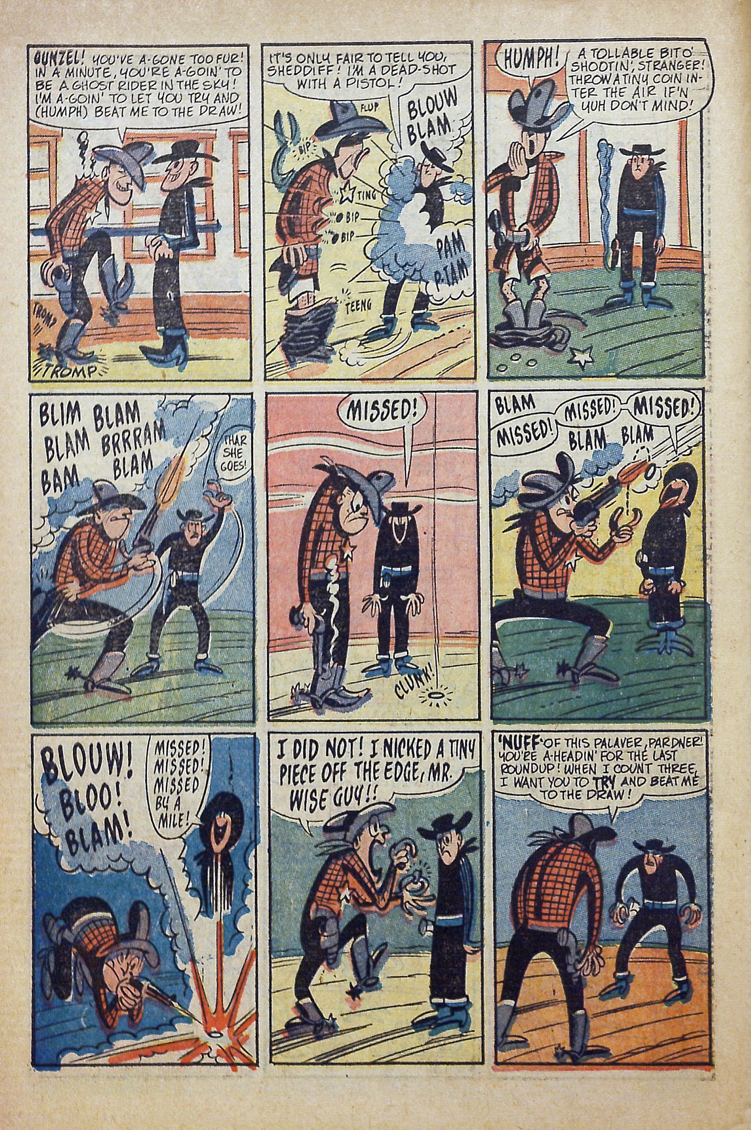 Read online Billy the Kid Adventure Magazine comic -  Issue #9 - 32