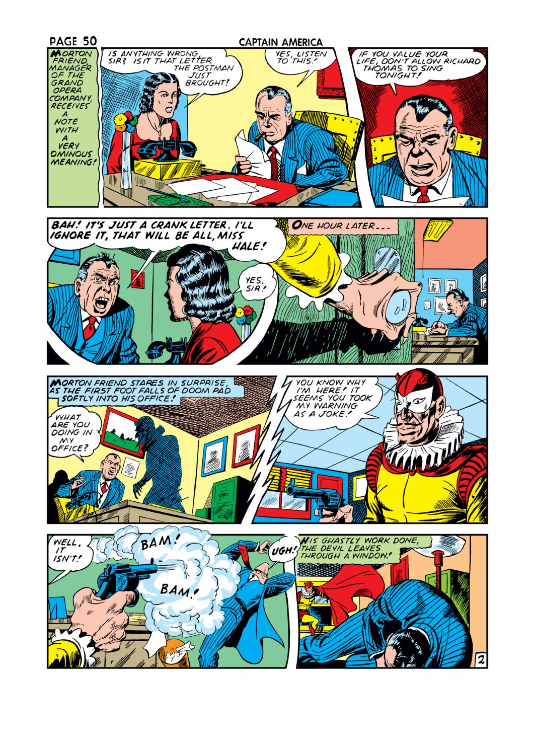 Read online Captain America Comics comic -  Issue #11 - 51
