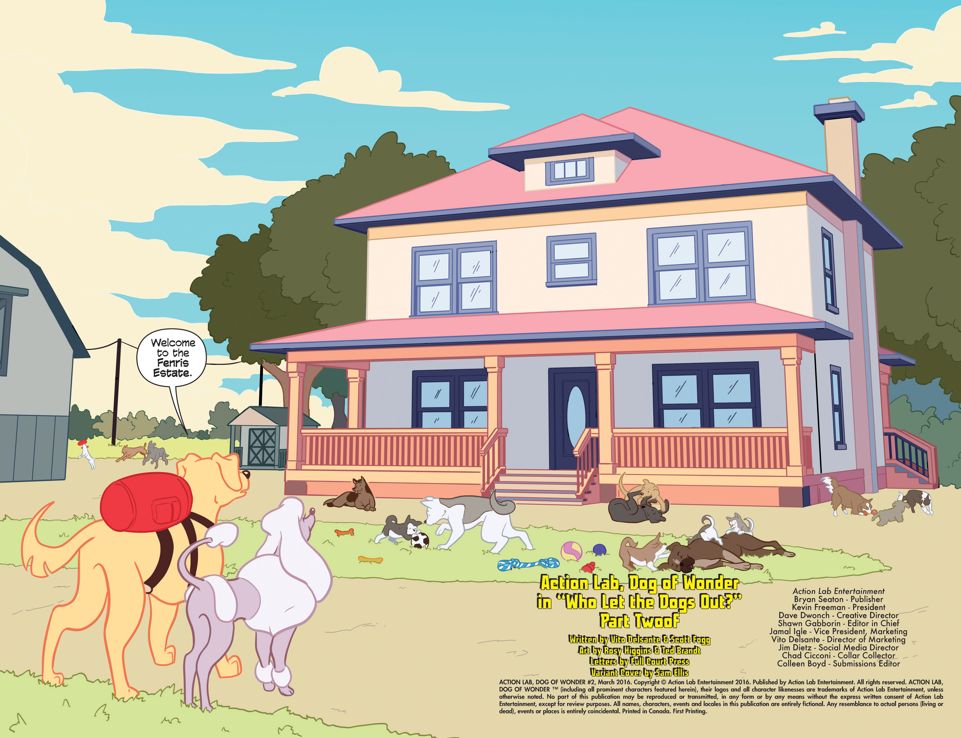 Read online Action Lab, Dog of Wonder comic -  Issue #2 - 4