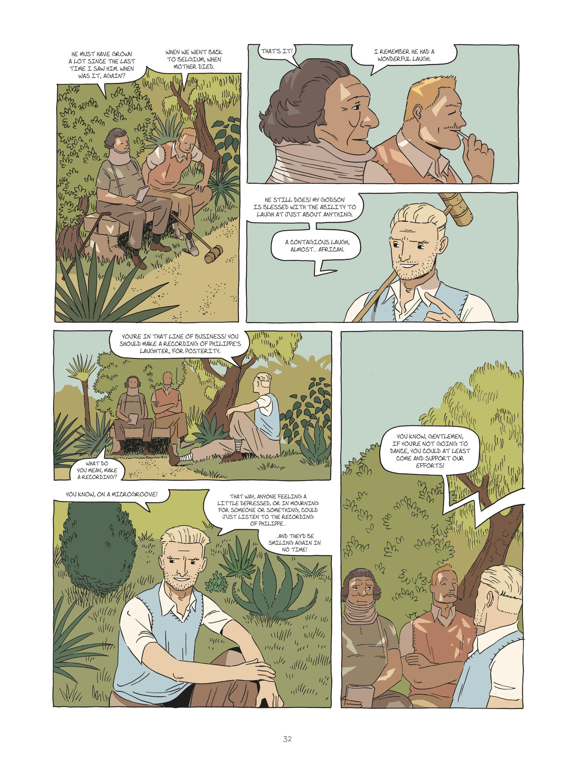Read online Zidrou-Beuchot's African Trilogy comic -  Issue # TPB 2 - 32