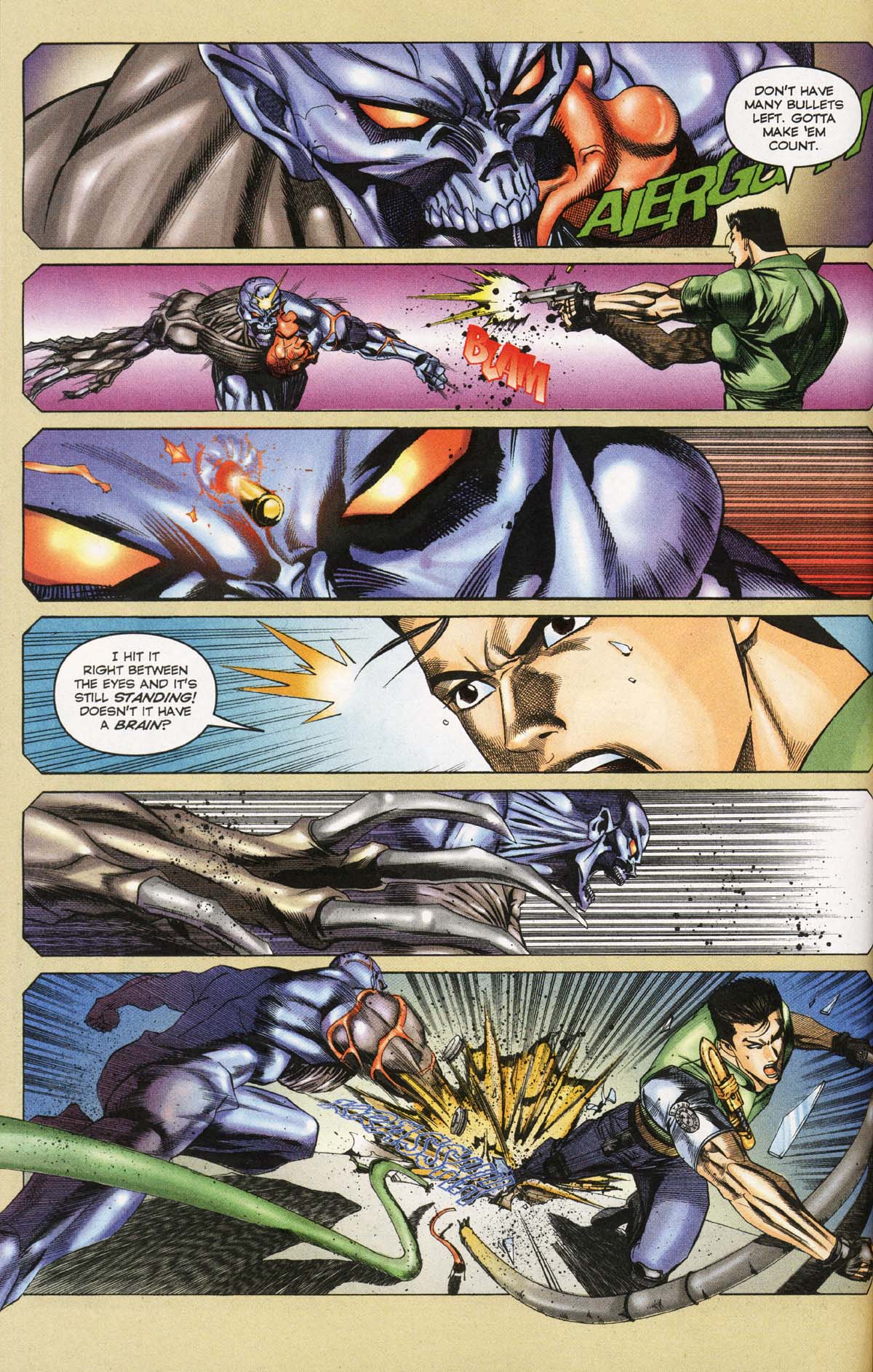 Read online Resident Evil Code: Veronica comic -  Issue #3 - 102