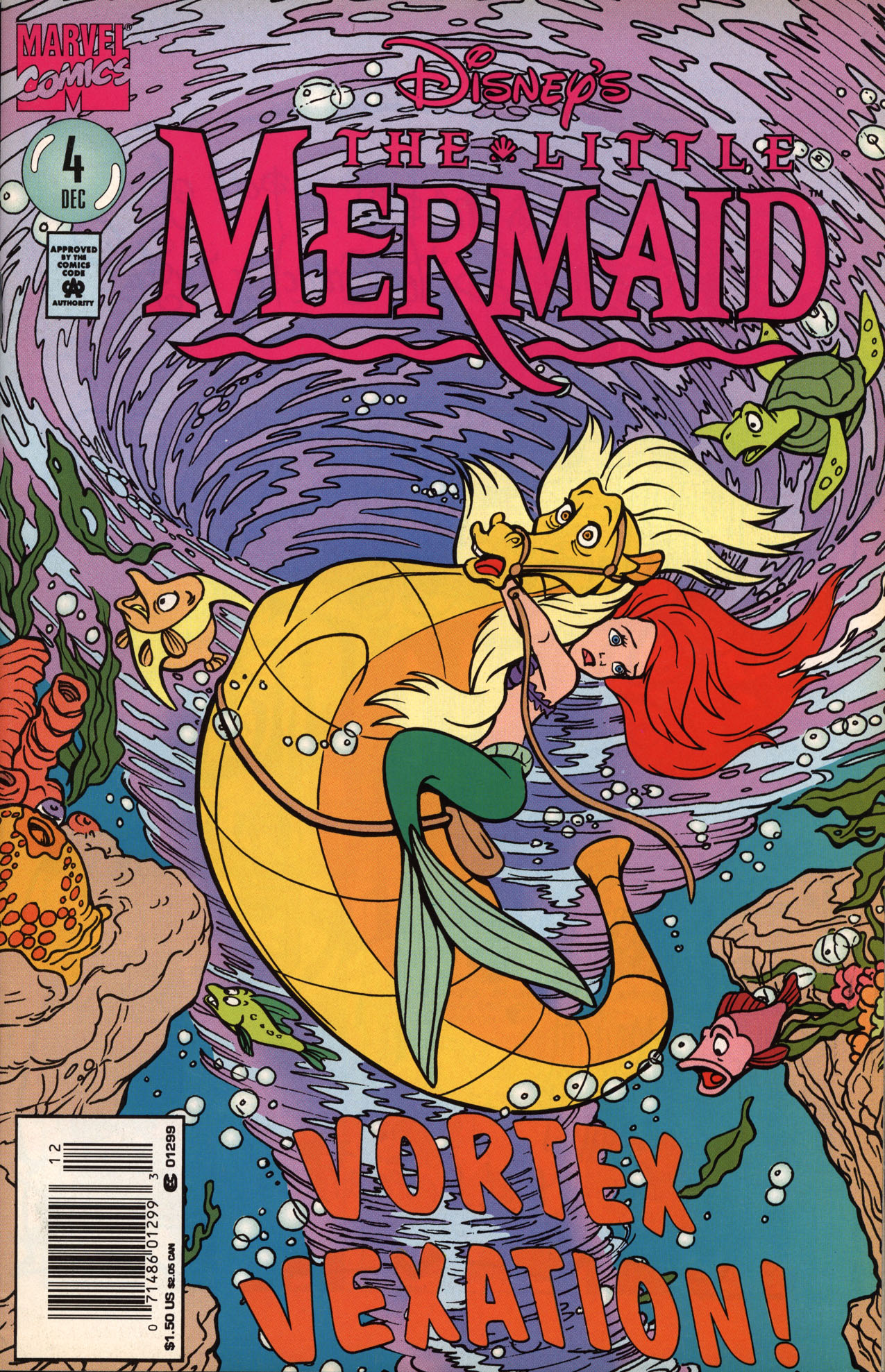 Read online Disney's The Little Mermaid comic -  Issue #4 - 1