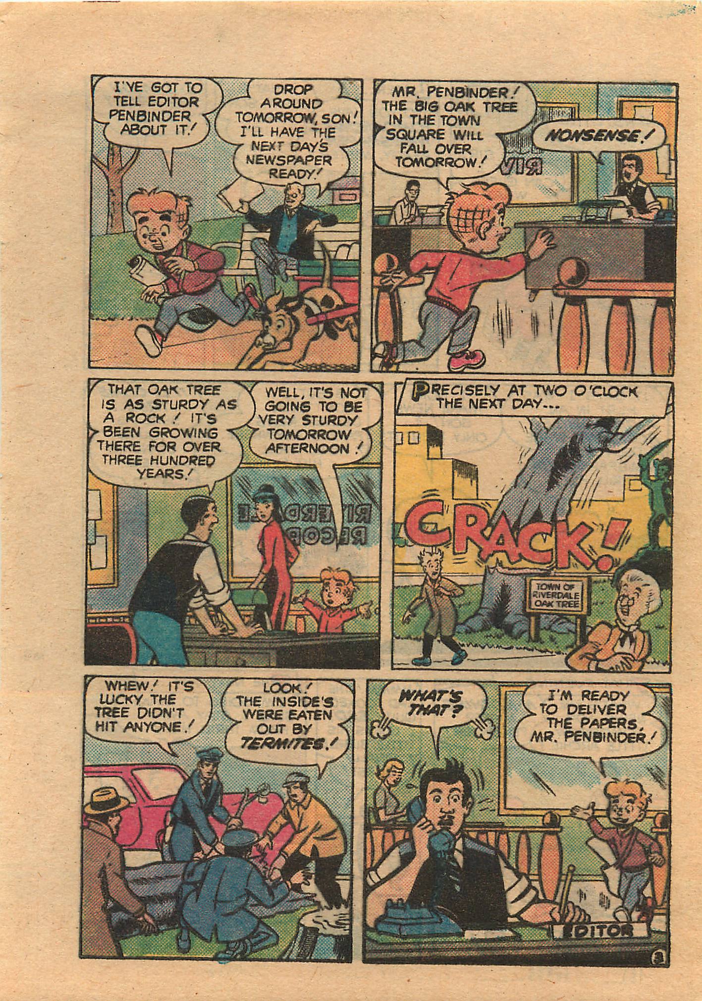 Read online Little Archie Comics Digest Magazine comic -  Issue #9 - 12