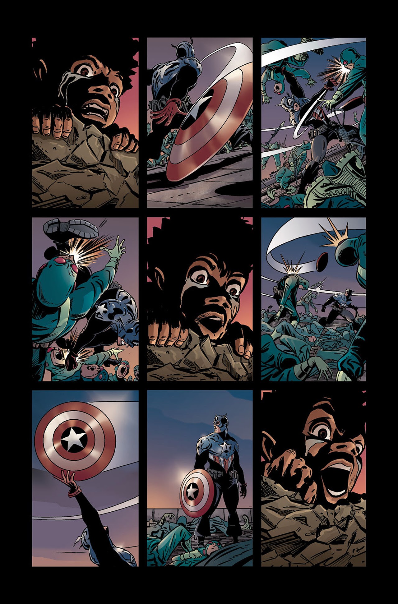 Read online Captain America: A Little Help comic -  Issue # Full - 7