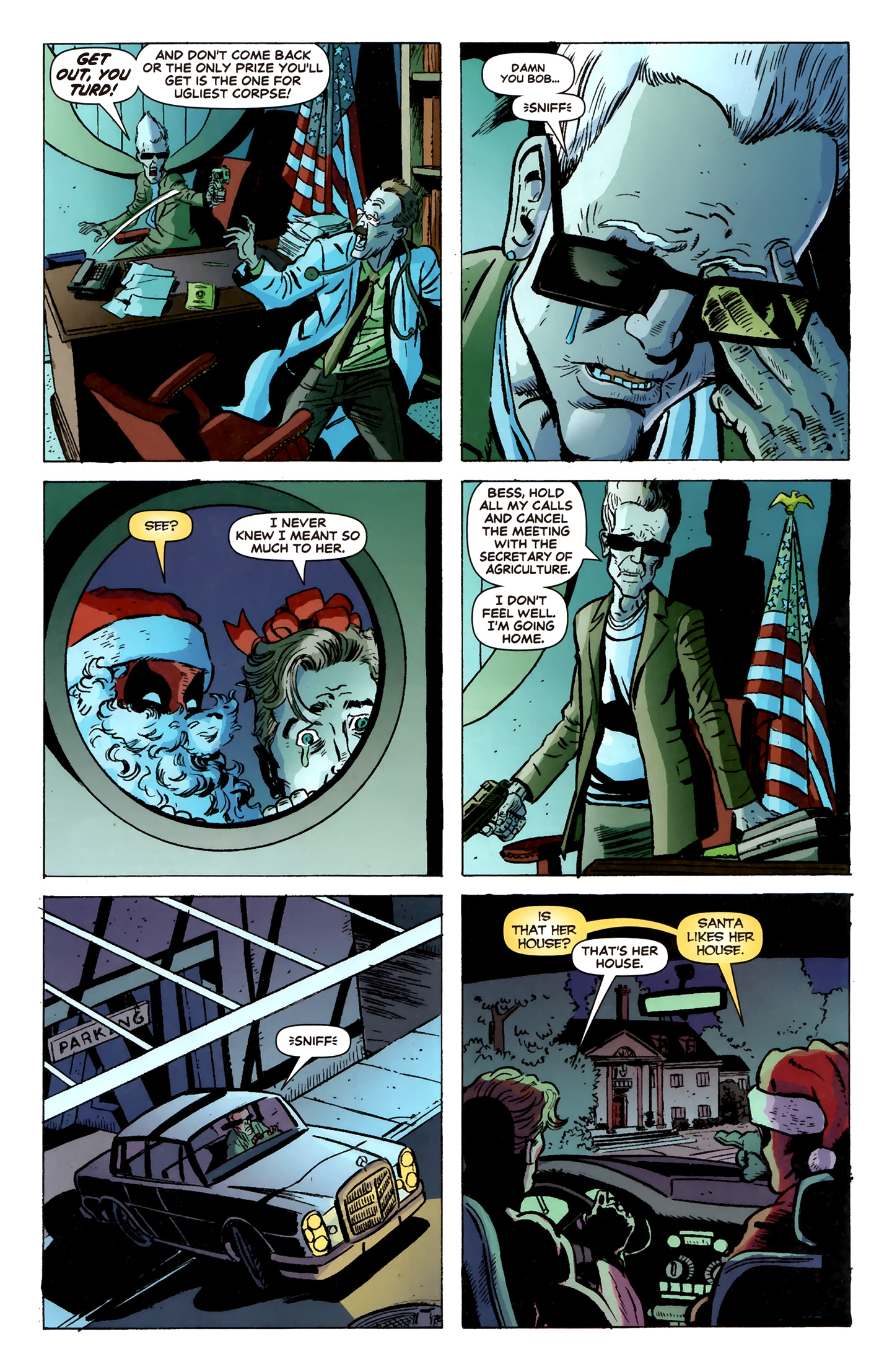 Read online Deadpool MAX X-Mas Special comic -  Issue # Full - 10