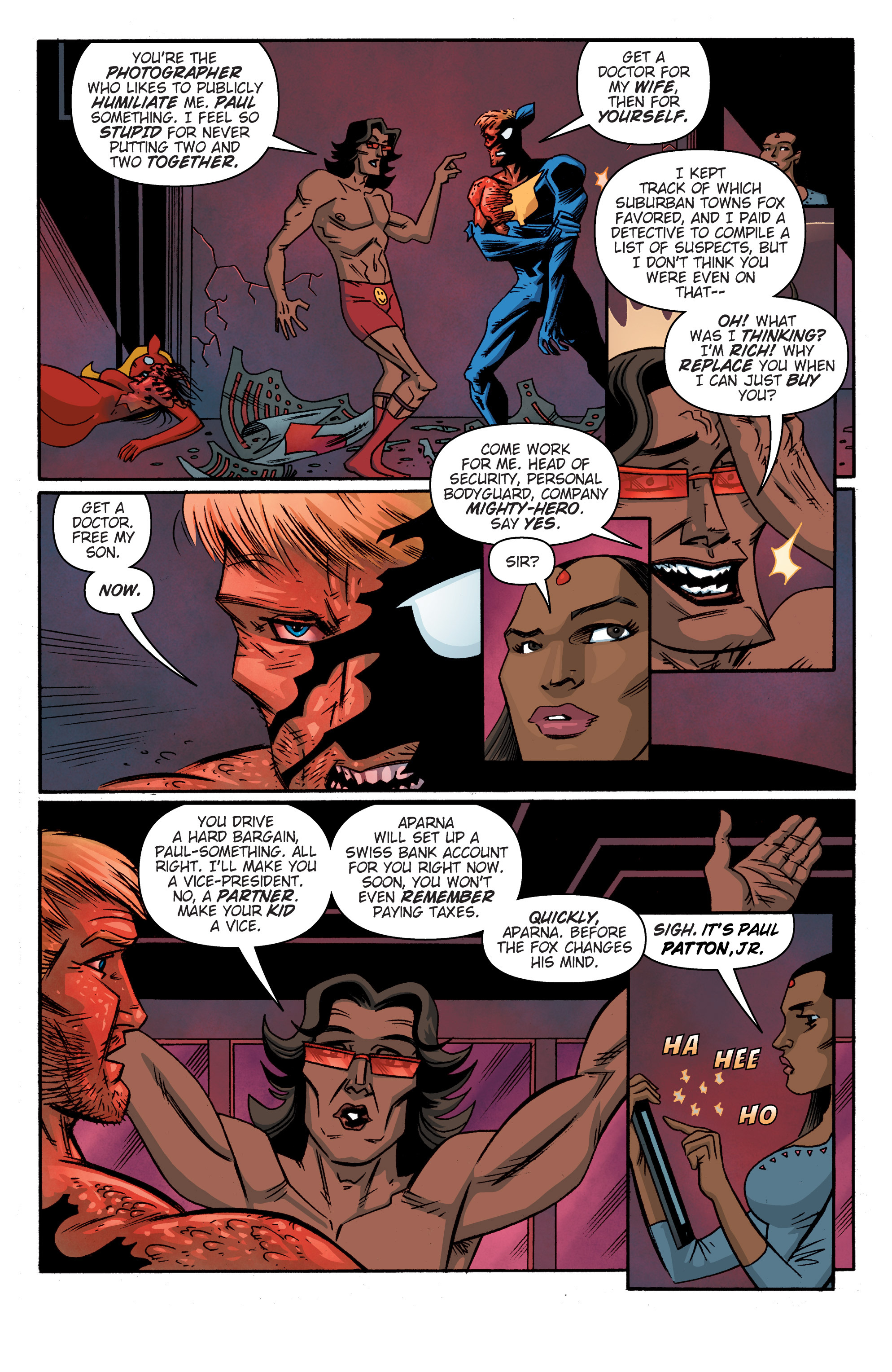 Read online The Fox (2015) comic -  Issue #5 - 17