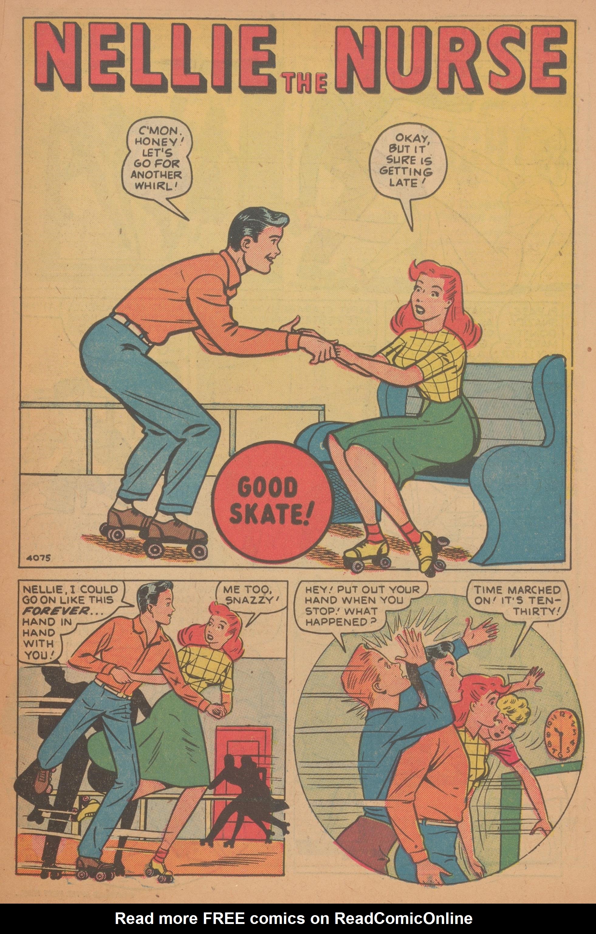 Read online Nellie The Nurse (1945) comic -  Issue #26 - 23