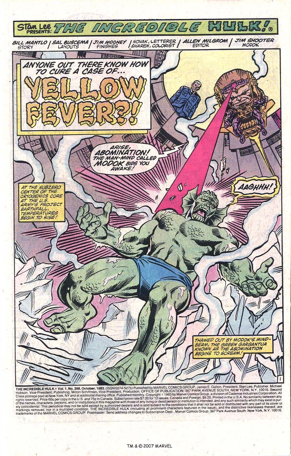 Read online The Incredible Hulk (1968) comic -  Issue #288 - 3