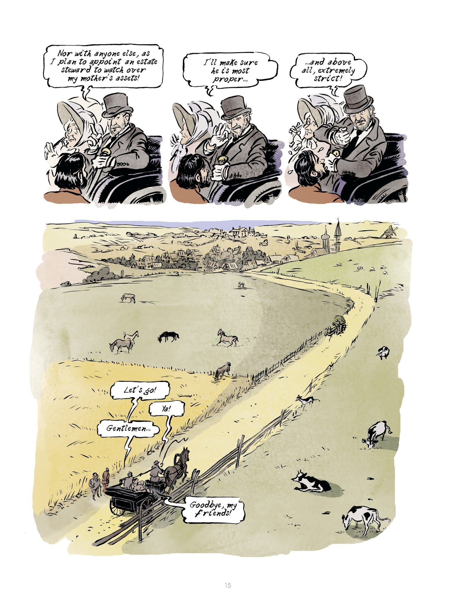 Read online How Much Land Does A Man Need? comic -  Issue # TPB - 15
