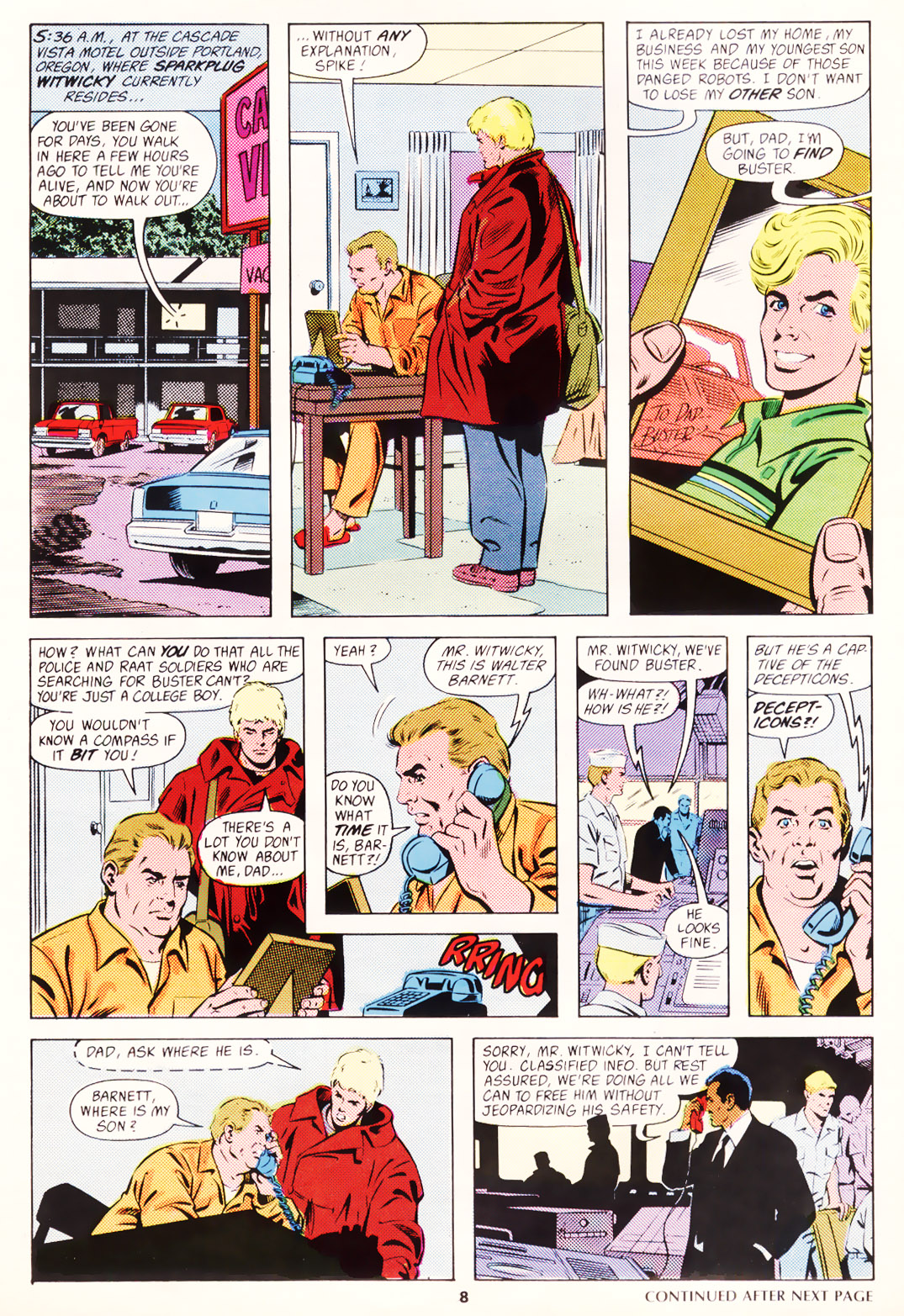 Read online The Transformers (UK) comic -  Issue #158 - 8