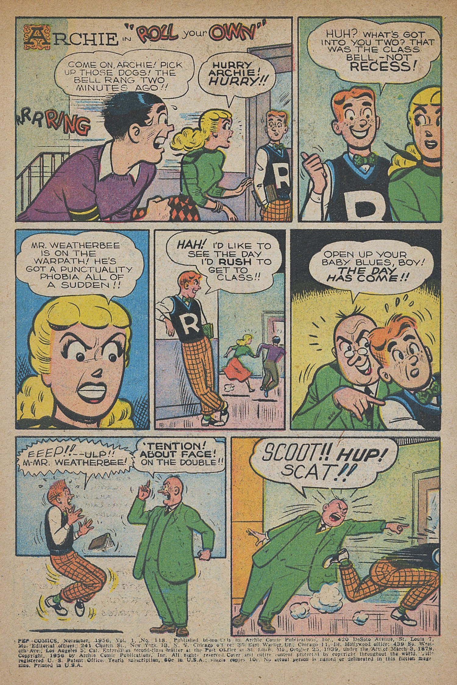 Read online Pep Comics comic -  Issue #118 - 3