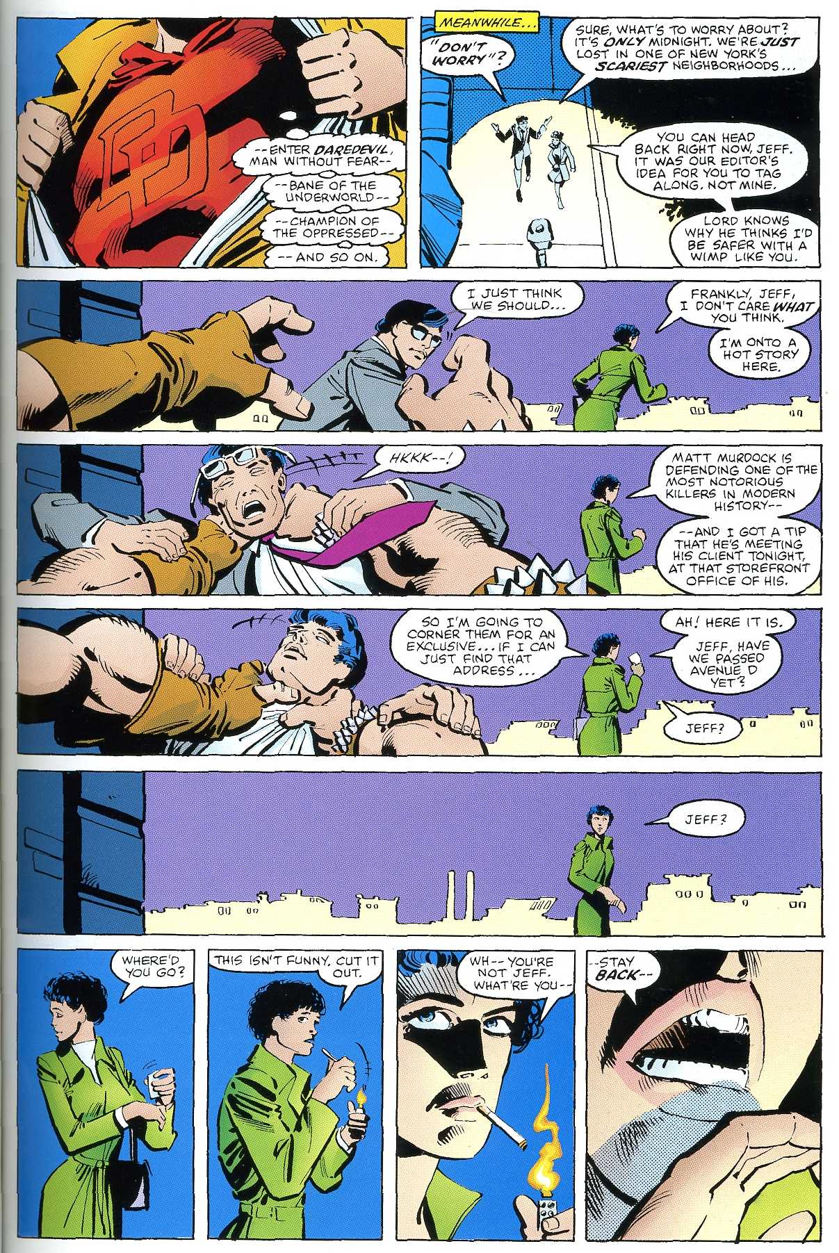 Read online Daredevil Visionaries: Frank Miller comic -  Issue # TPB 2 - 121