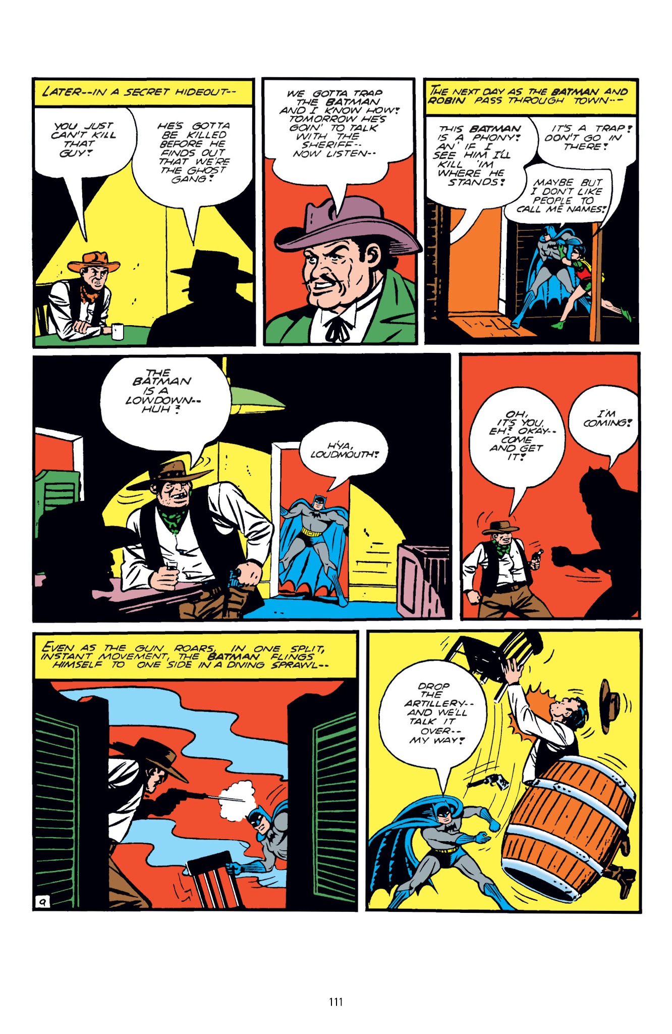 Read online Batman: The Golden Age Omnibus comic -  Issue # TPB 3 - 111