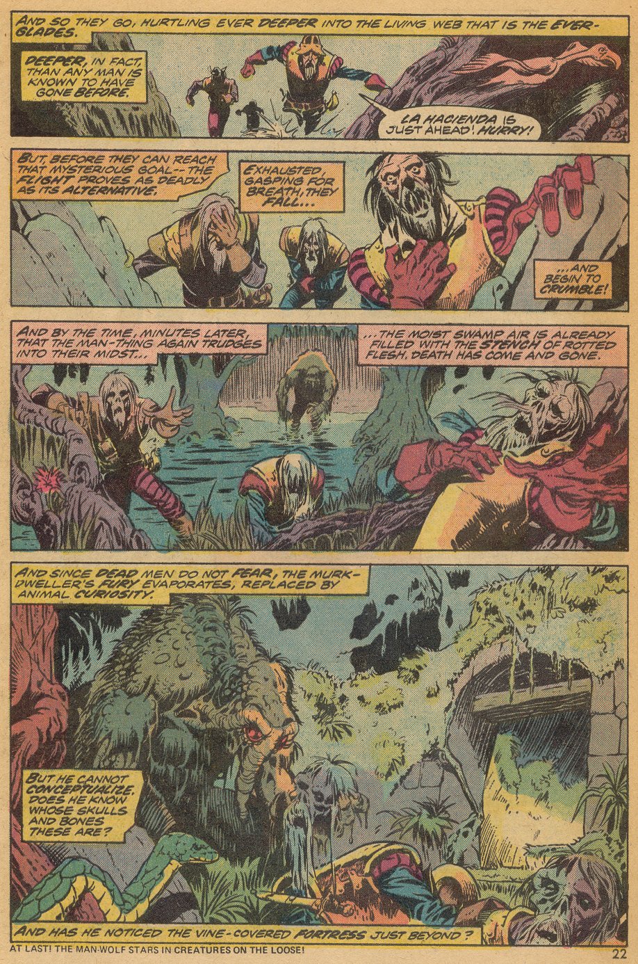 Read online Man-Thing (1974) comic -  Issue #7 - 16