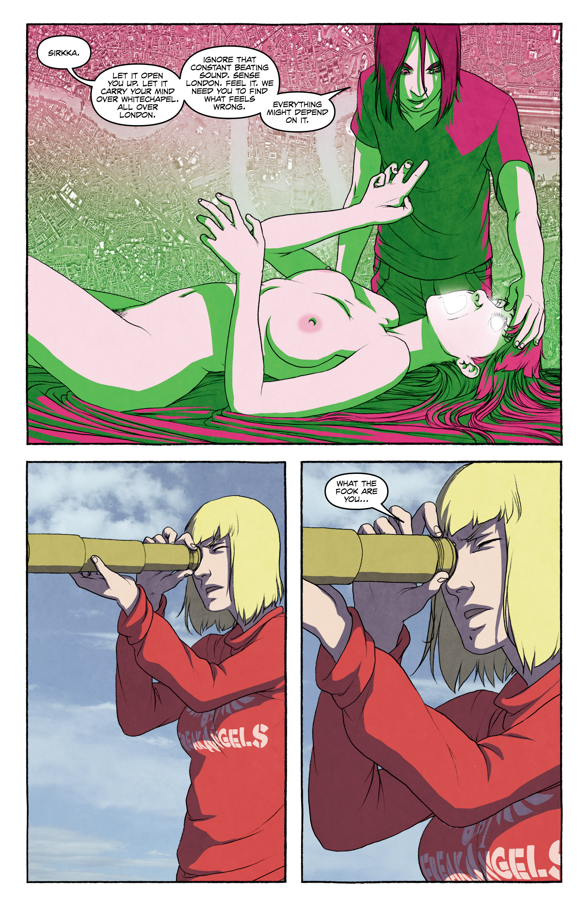 Read online FreakAngels comic -  Issue #5 - 89