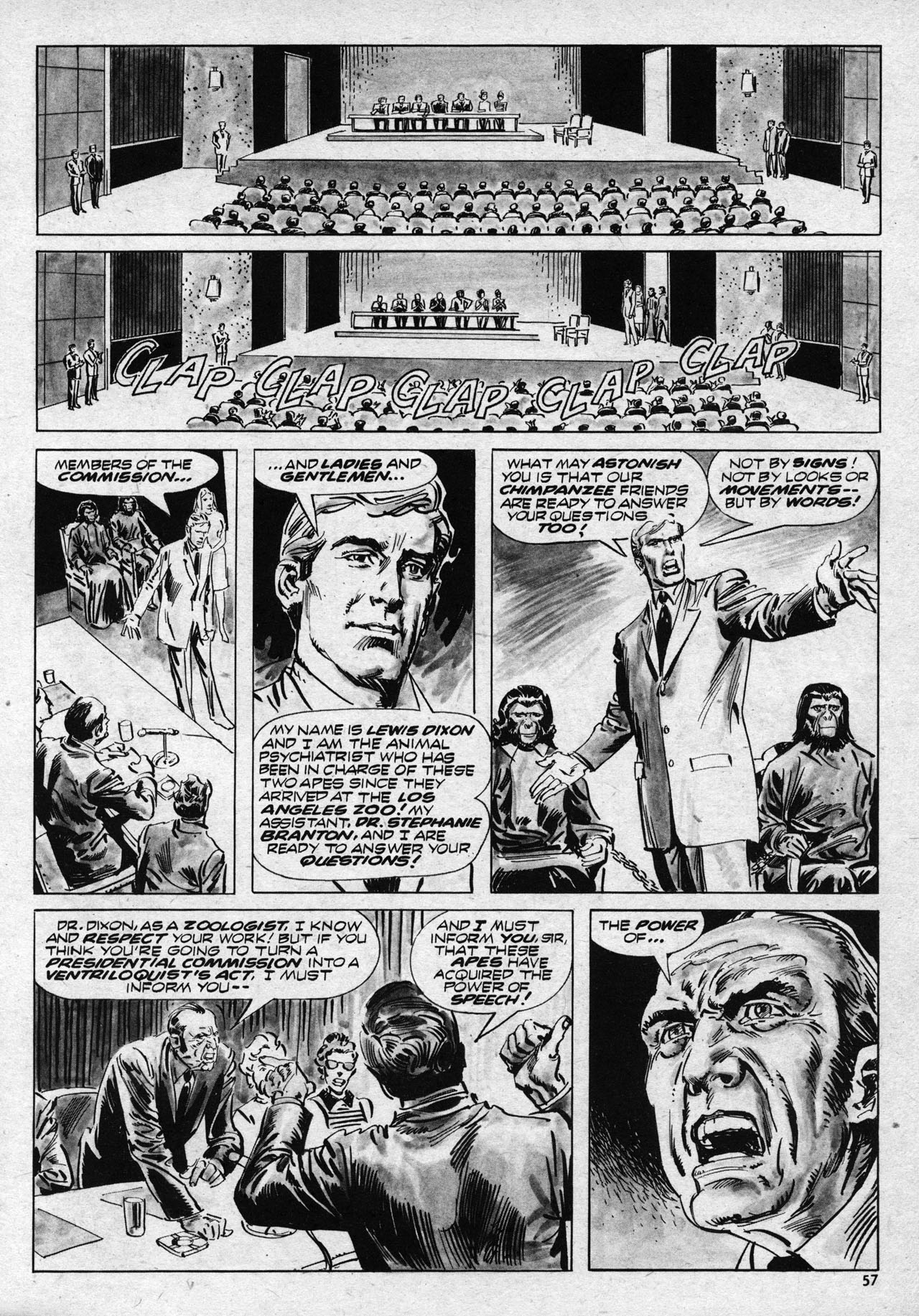 Read online Planet of the Apes comic -  Issue #13 - 57