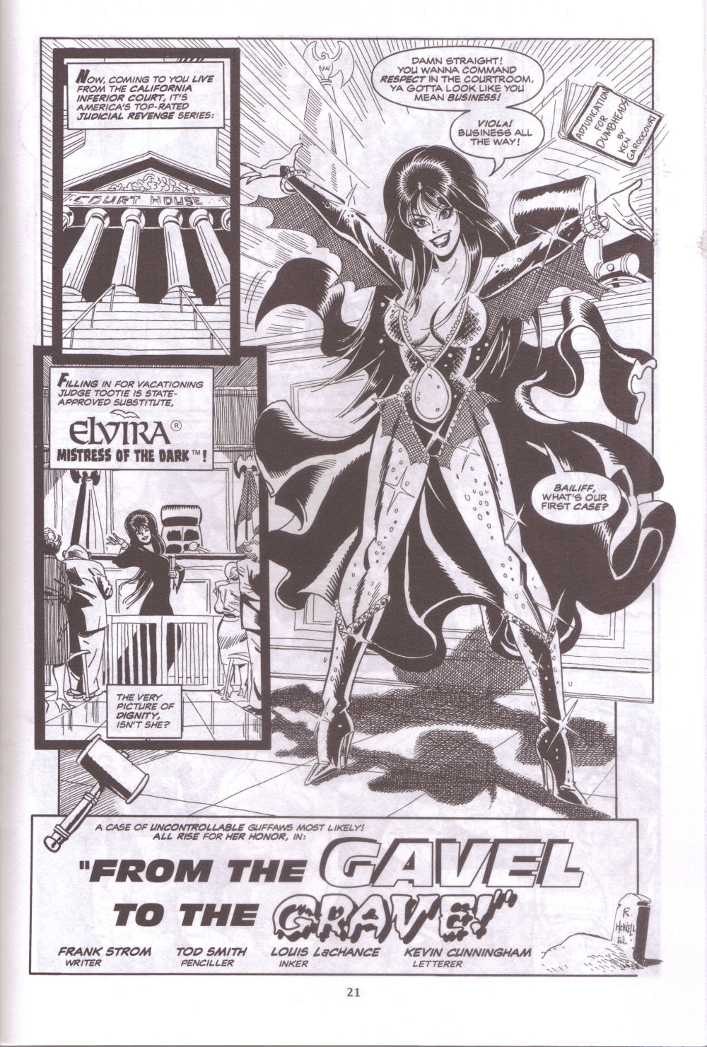 Read online Elvira, Mistress of the Dark comic -  Issue #91 - 18