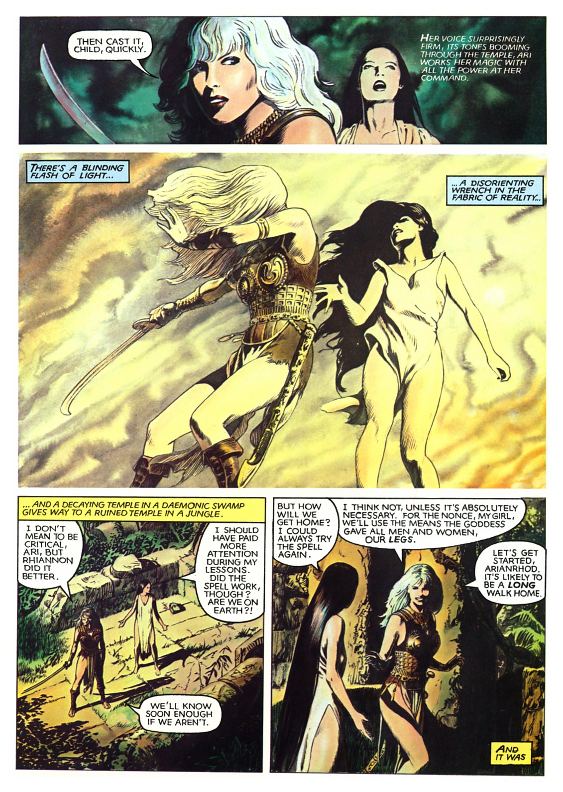 Read online Marvel Graphic Novel comic -  Issue #21 - Marada the She-Wolf - 43