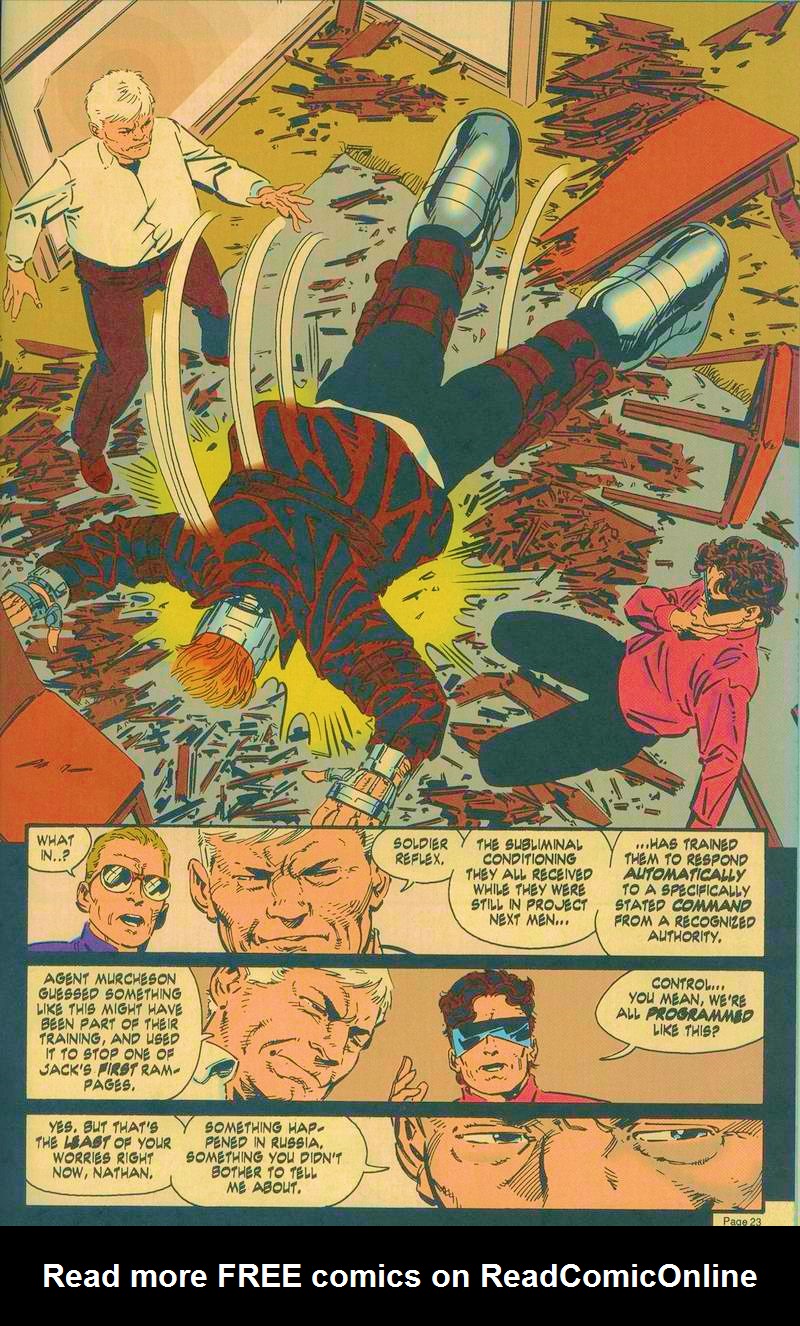 Read online John Byrne's Next Men (1992) comic -  Issue #13 - 24