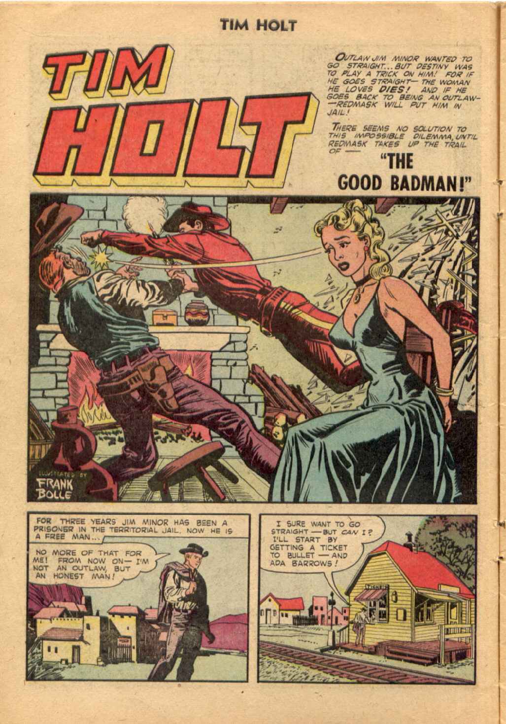 Read online Tim Holt comic -  Issue #37 - 10