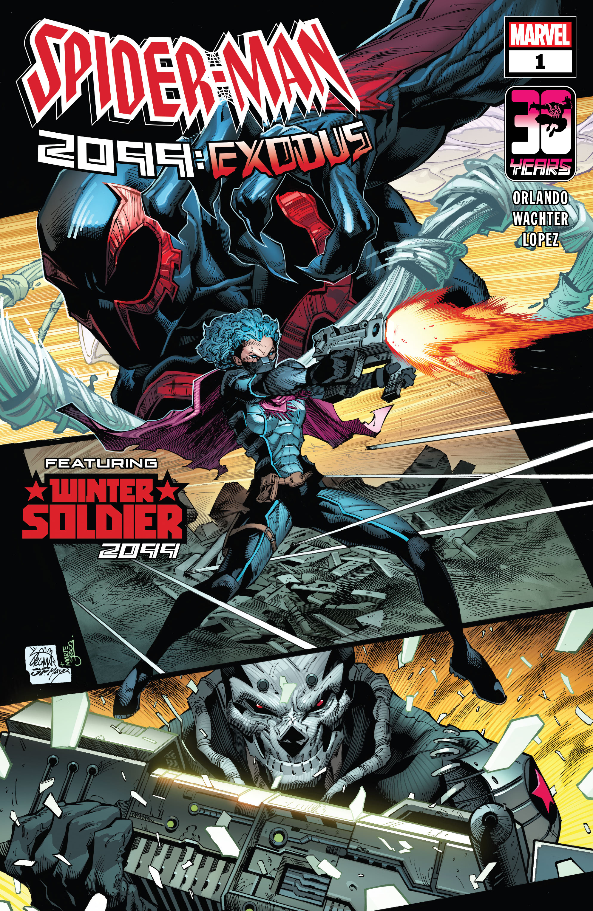 Read online Spider-Man 2099: Exodus comic -  Issue #1 - 1