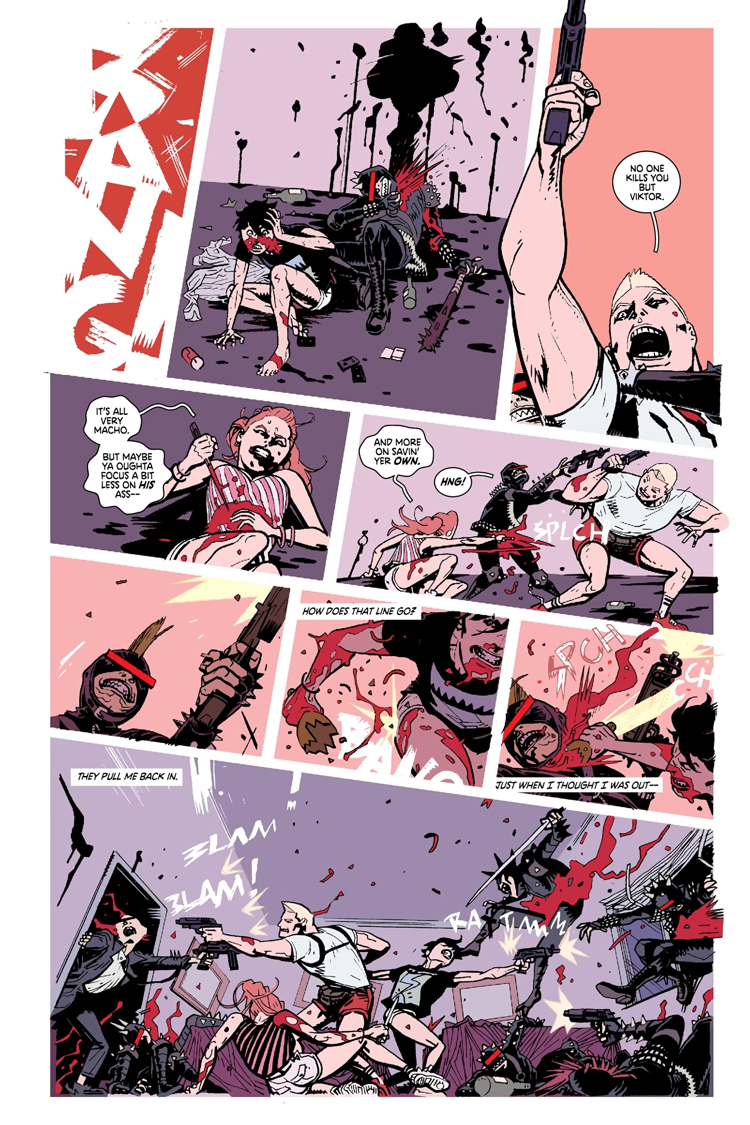 Read online Deadly Class comic -  Issue # _Deluxe Edition Teen Age Riot (Part 1) - 8