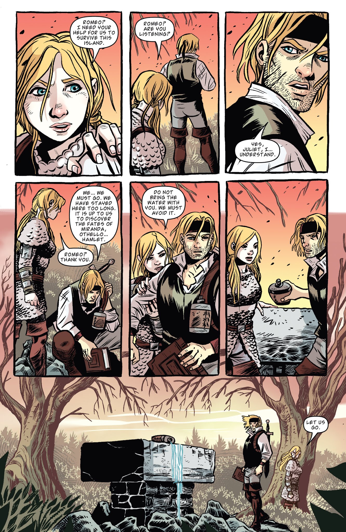 Read online Kill Shakespeare: The Tide of Blood comic -  Issue # TPB - 66