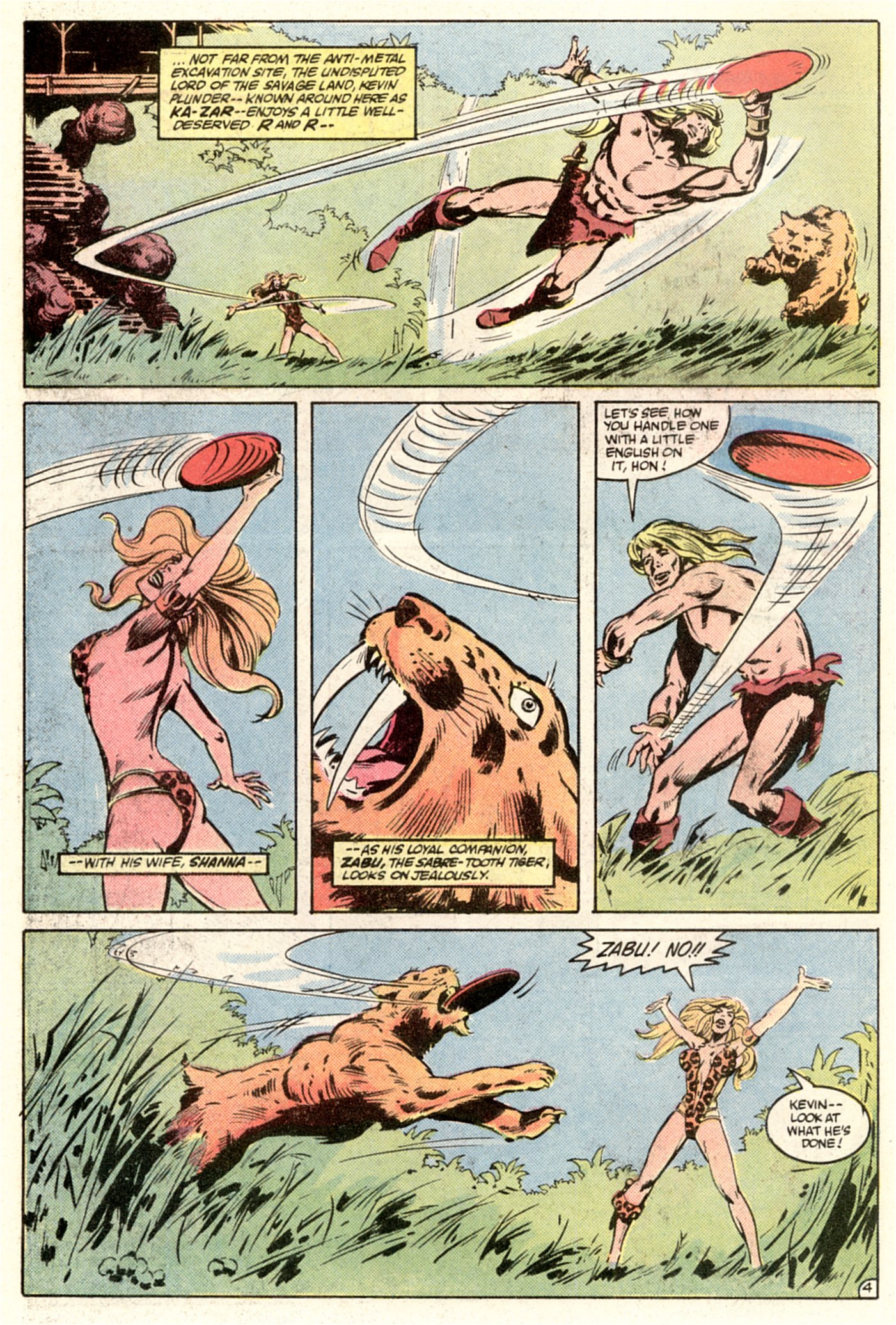 Read online Ka-Zar the Savage comic -  Issue #33 - 6