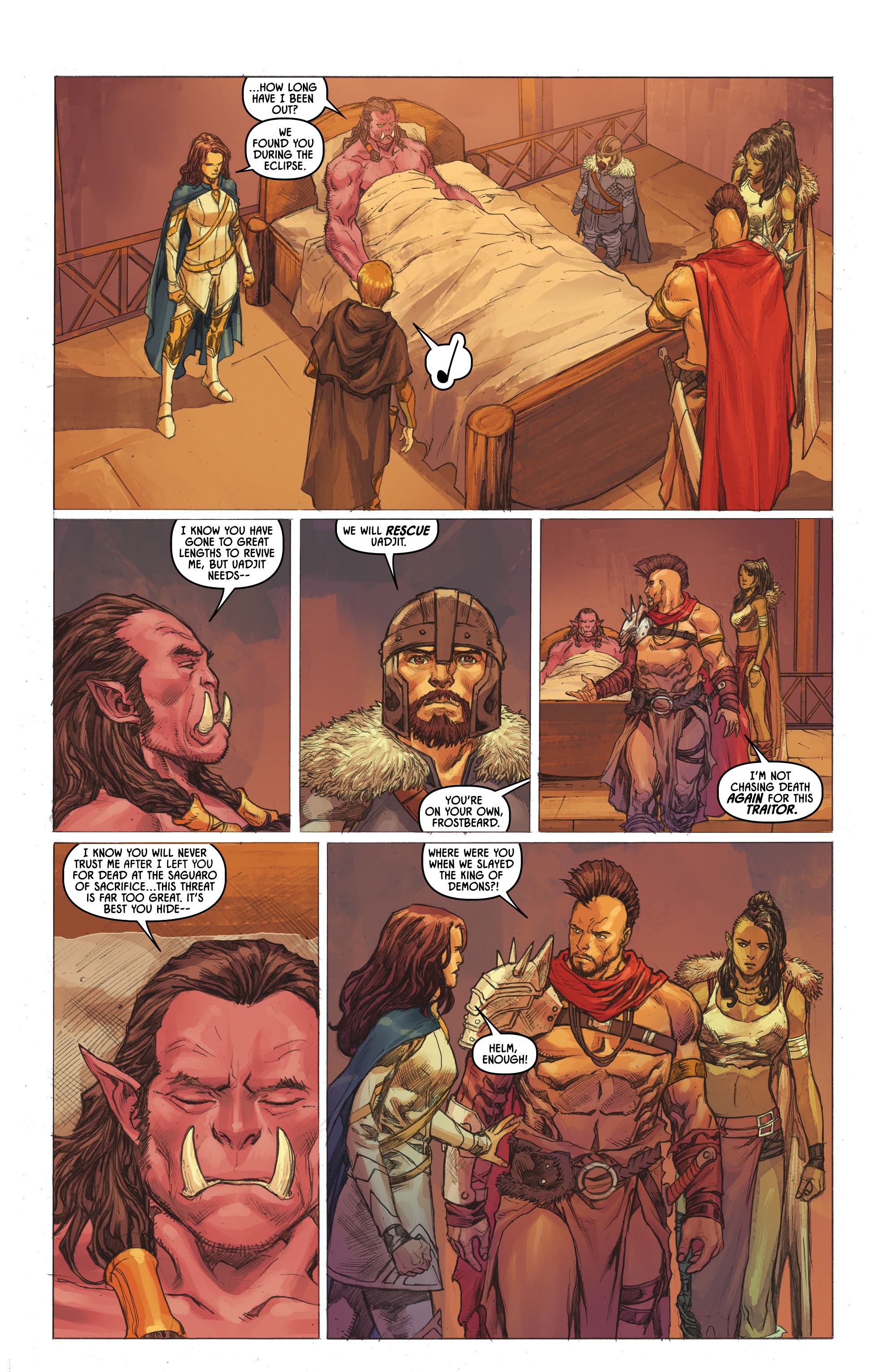 Read online Helm Greycastle comic -  Issue #1 - 10