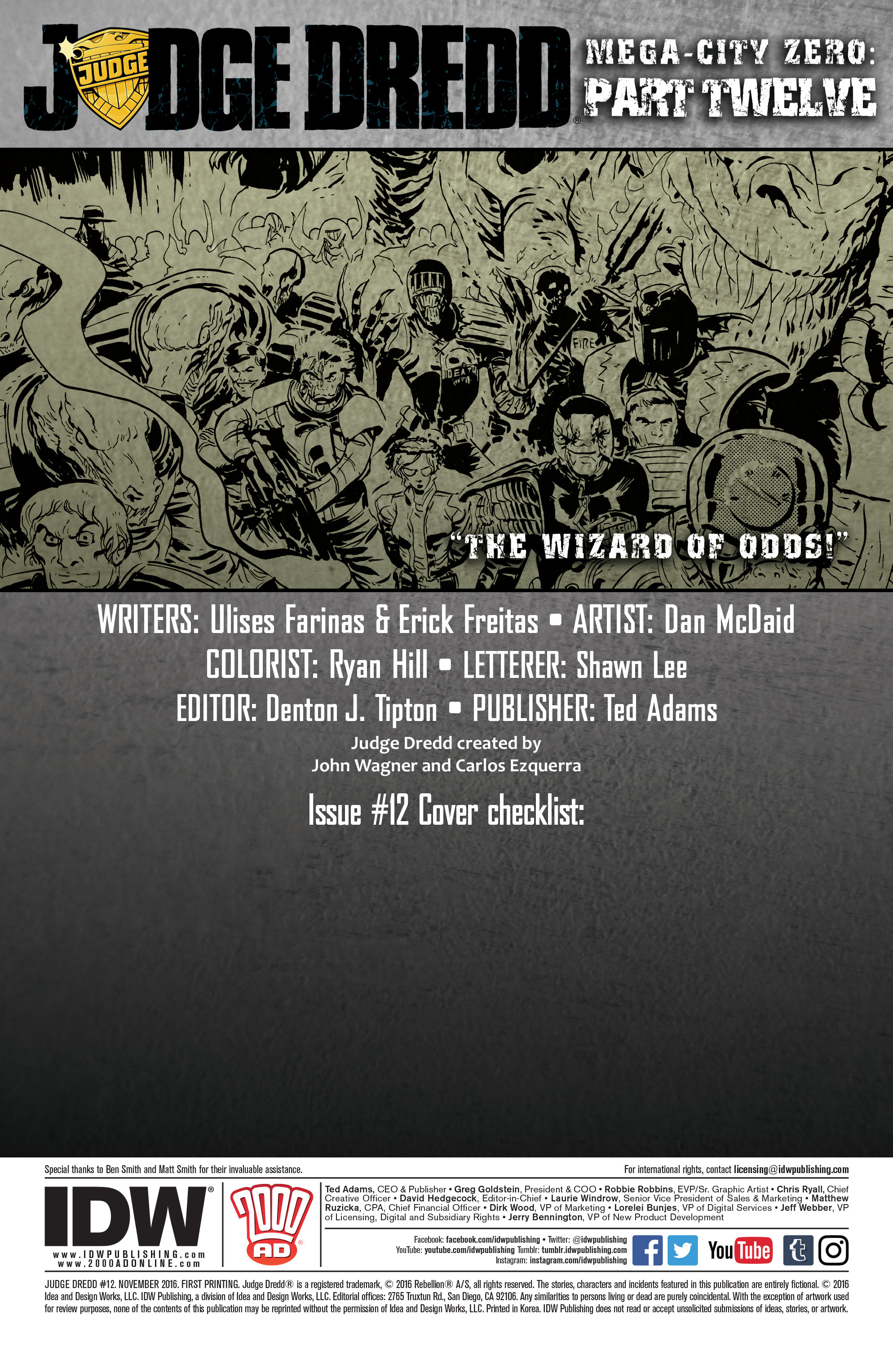 Read online Judge Dredd (2015) comic -  Issue #12 - 2