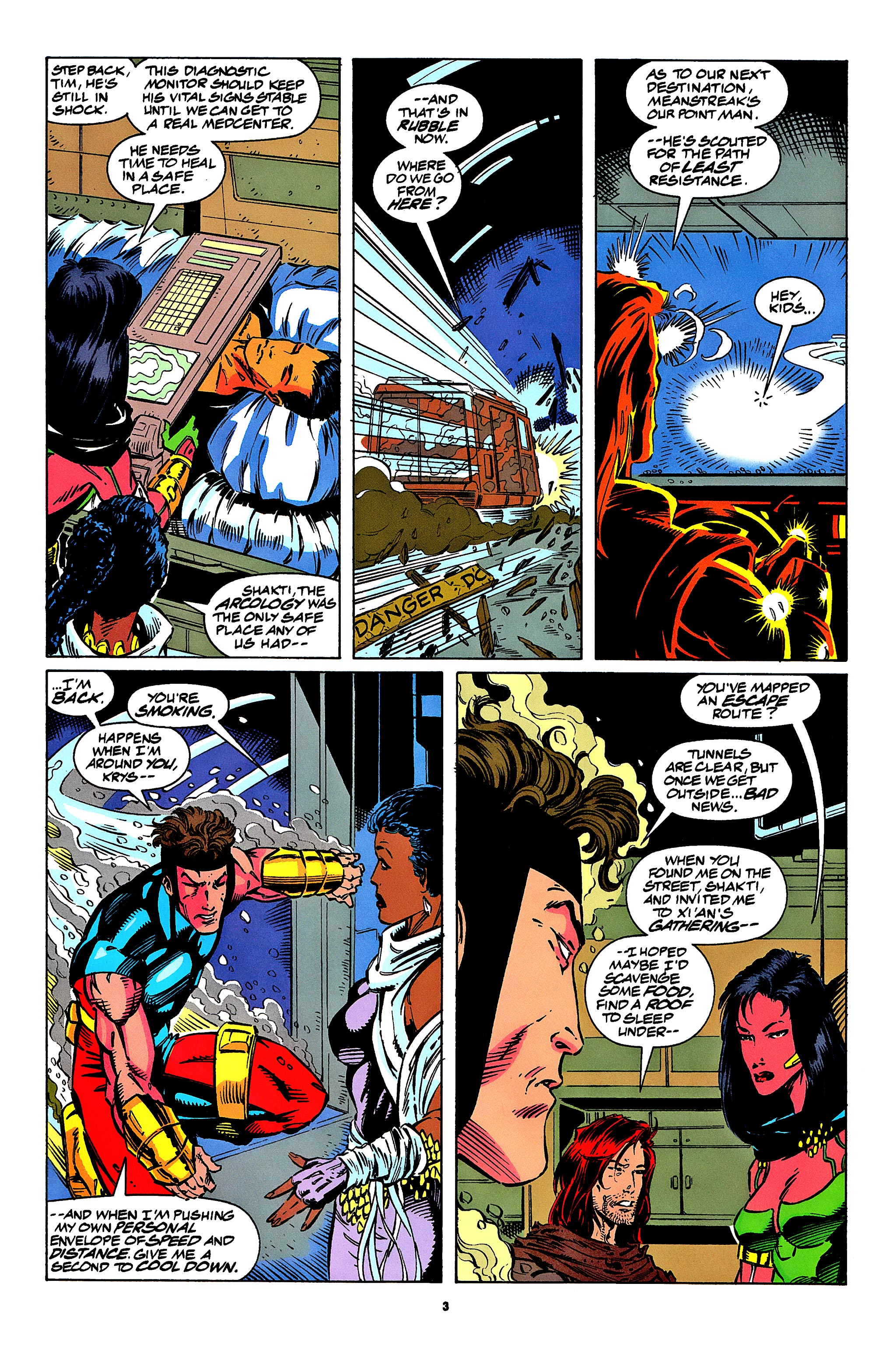 Read online X-Men 2099 comic -  Issue #2 - 5