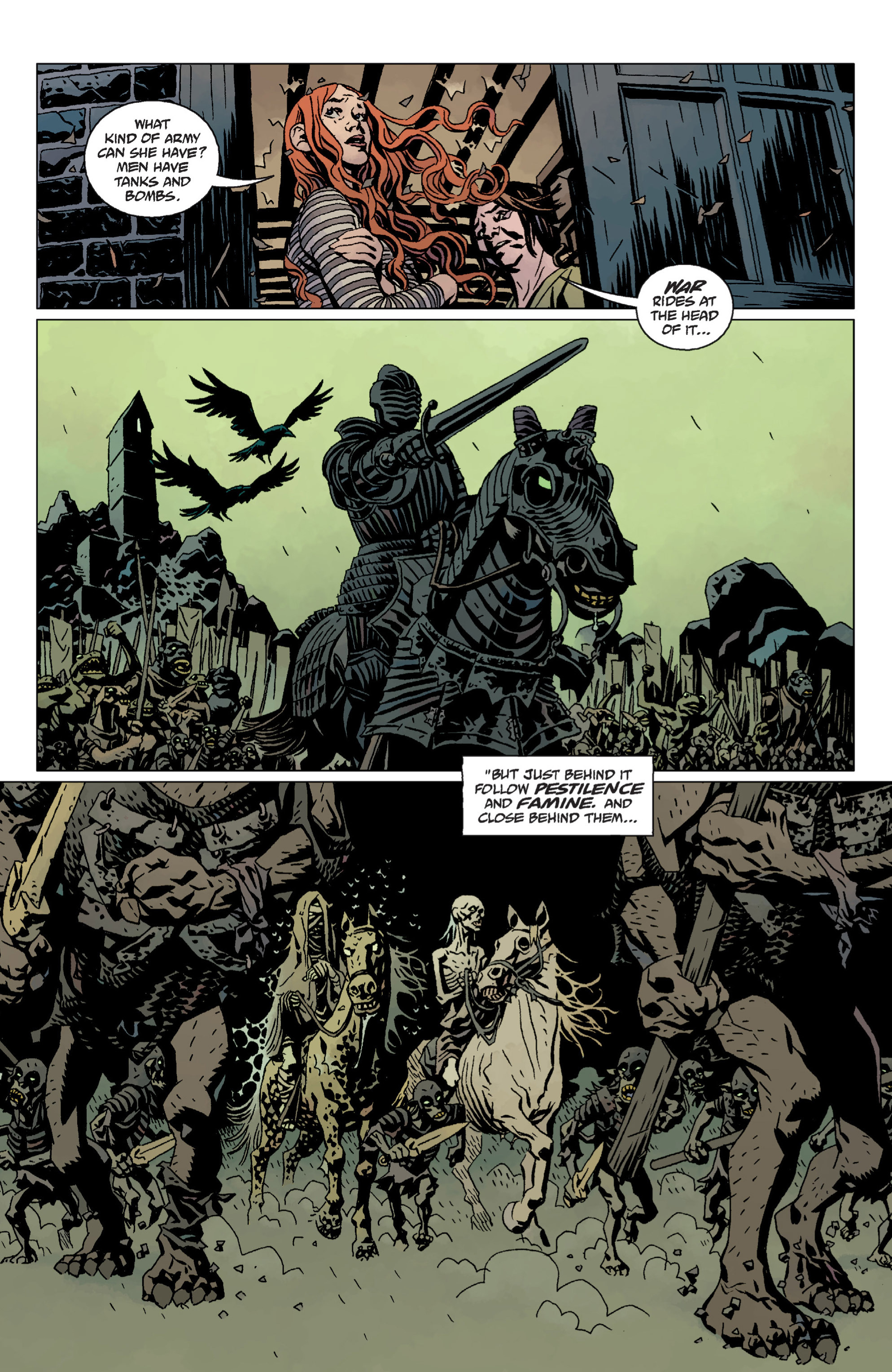 Read online Hellboy comic -  Issue #12 - 115