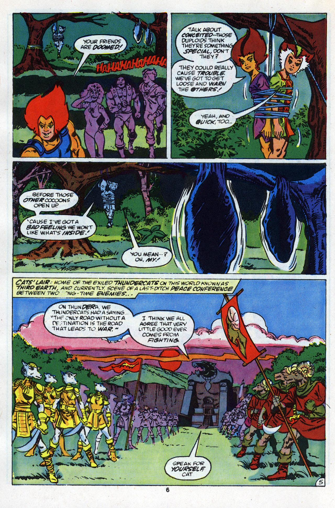 Read online ThunderCats (1985) comic -  Issue #24 - 8