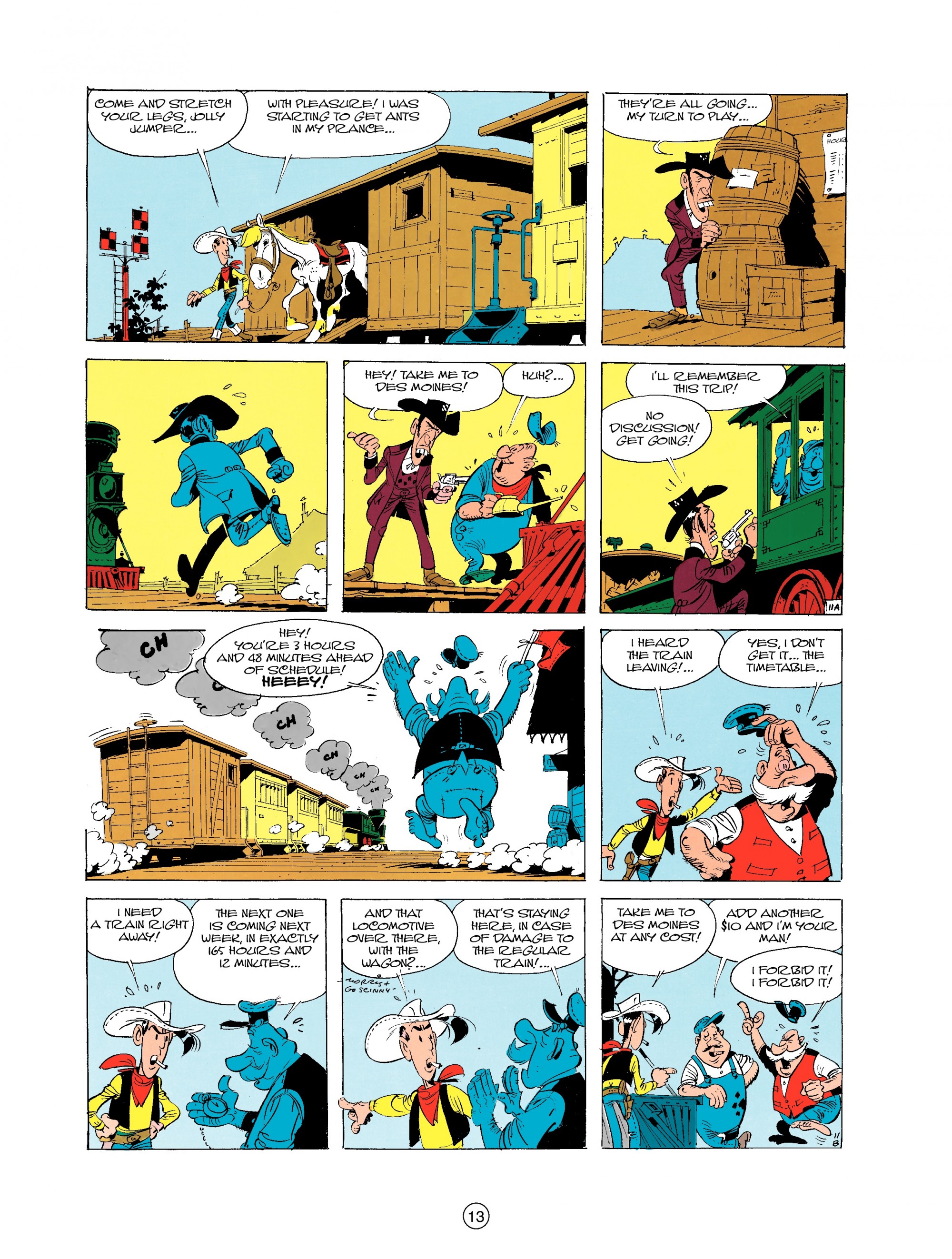 Read online A Lucky Luke Adventure comic -  Issue #16 - 13