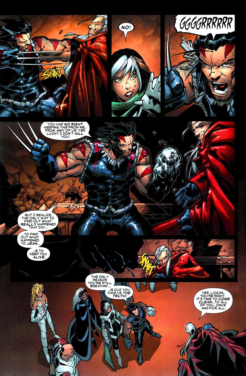 Read online Age of Apocalypse (2005) comic -  Issue #5 - 5