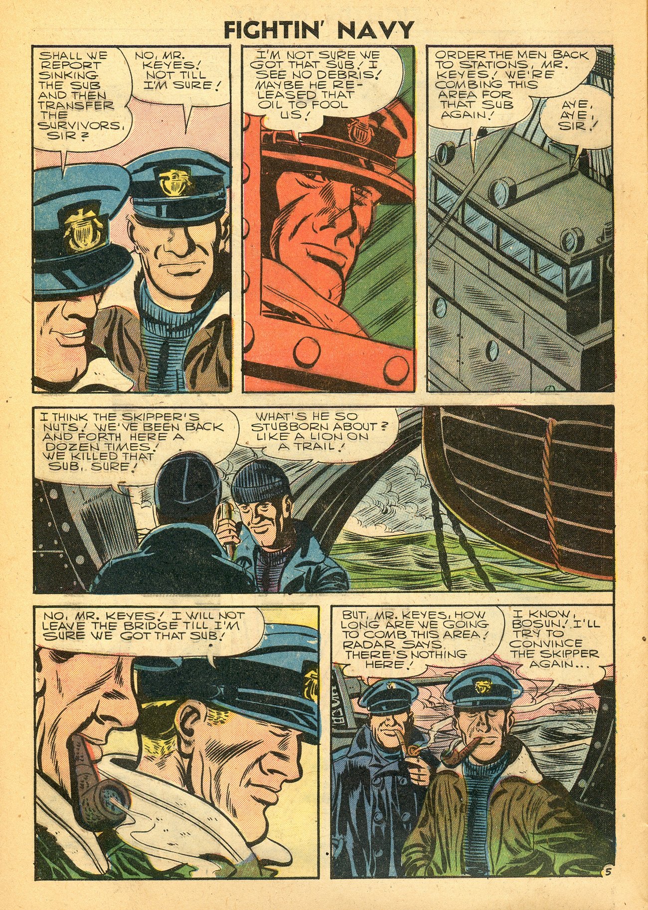 Read online Fightin' Navy comic -  Issue #77 - 8