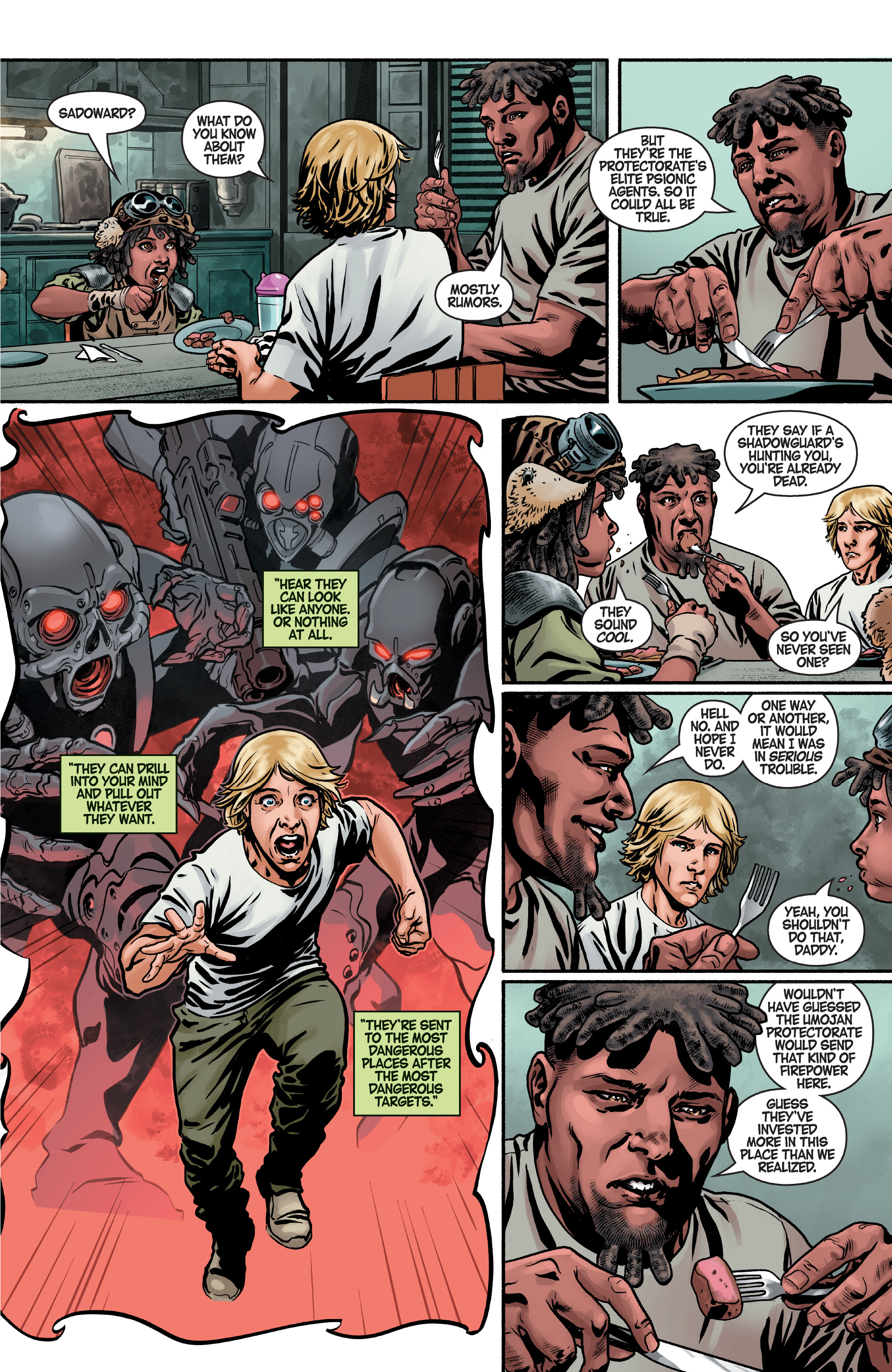 Read online StarCraft: Survivors comic -  Issue #3 - 7