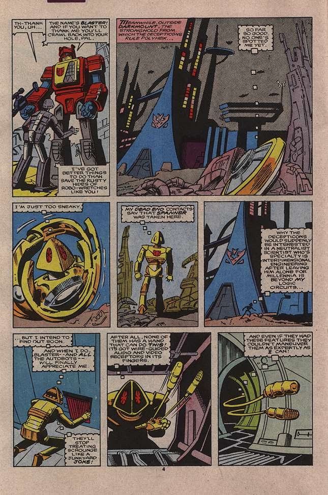 Read online The Transformers (UK) comic -  Issue #66 - 5