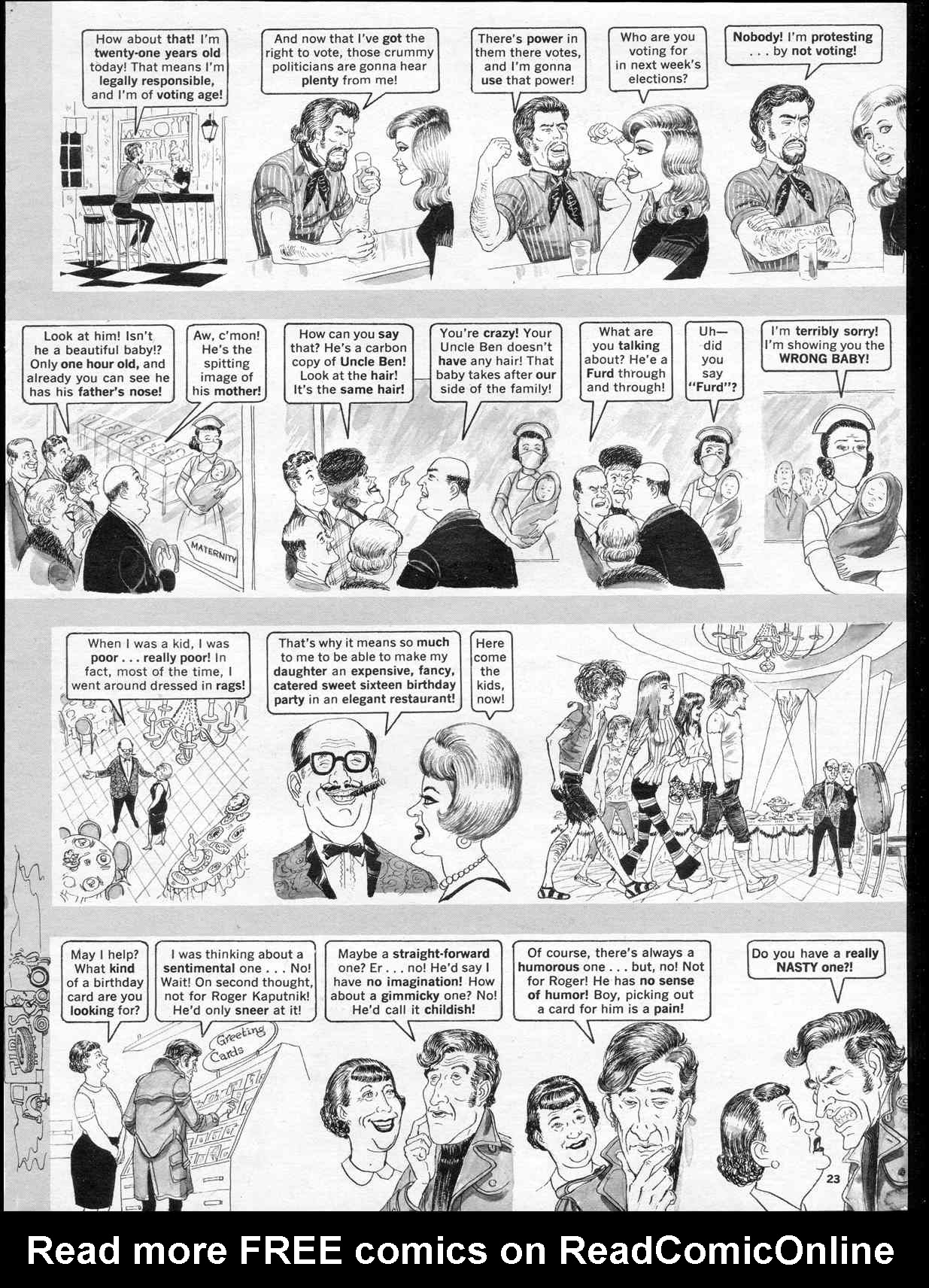 Read online MAD comic -  Issue #132 - 25