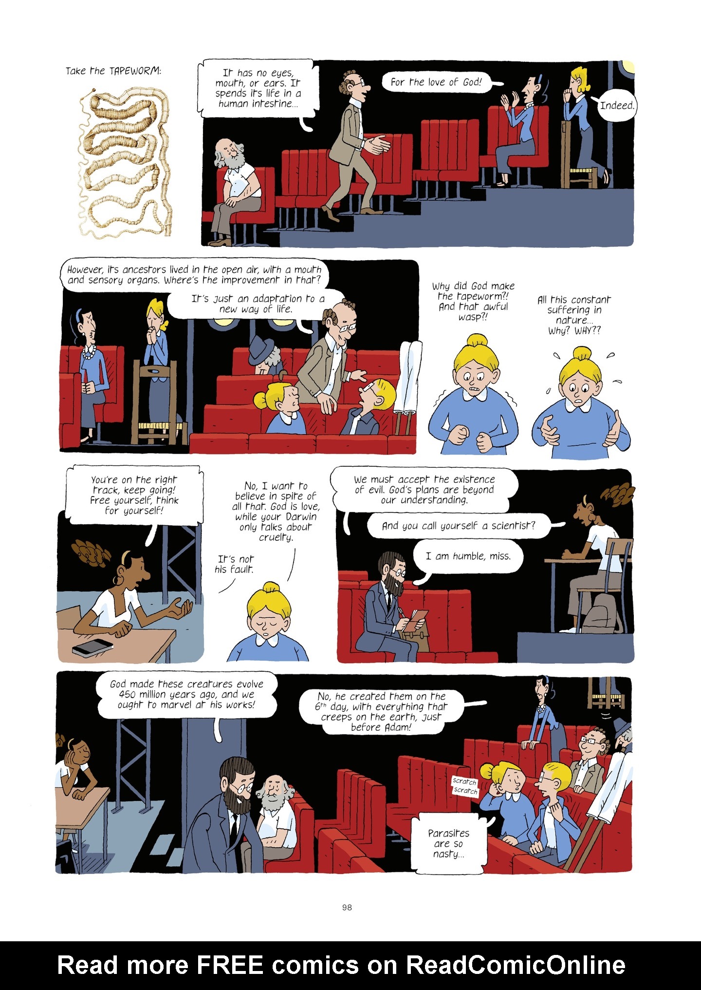 Read online Evolution, Darwin, God, and the Horse-People comic -  Issue # TPB - 97