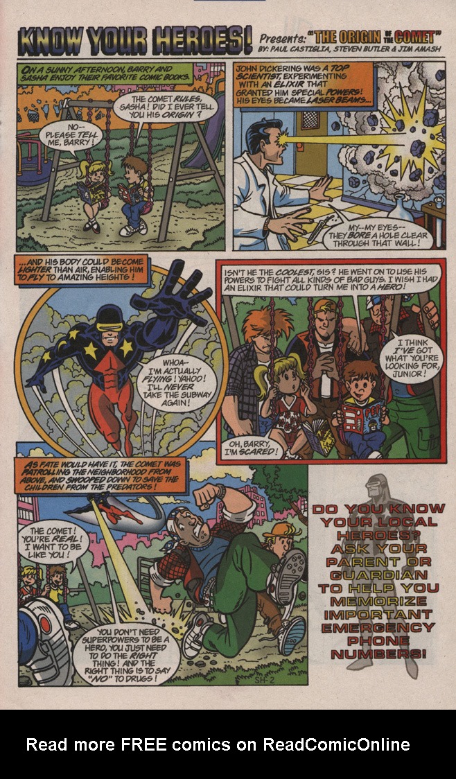 Read online Knuckles the Echidna comic -  Issue #21 - 19