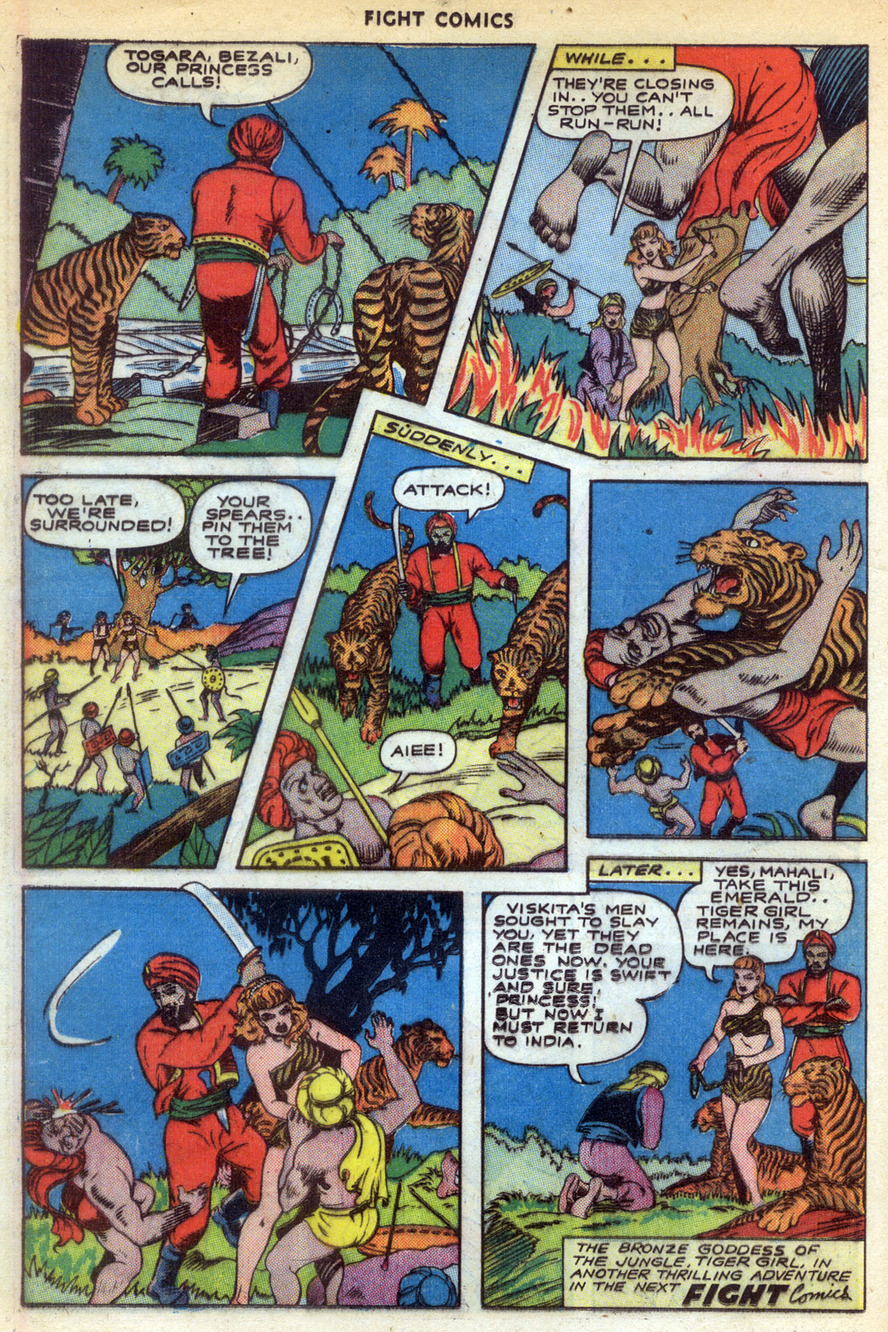 Read online Fight Comics comic -  Issue #33 - 18