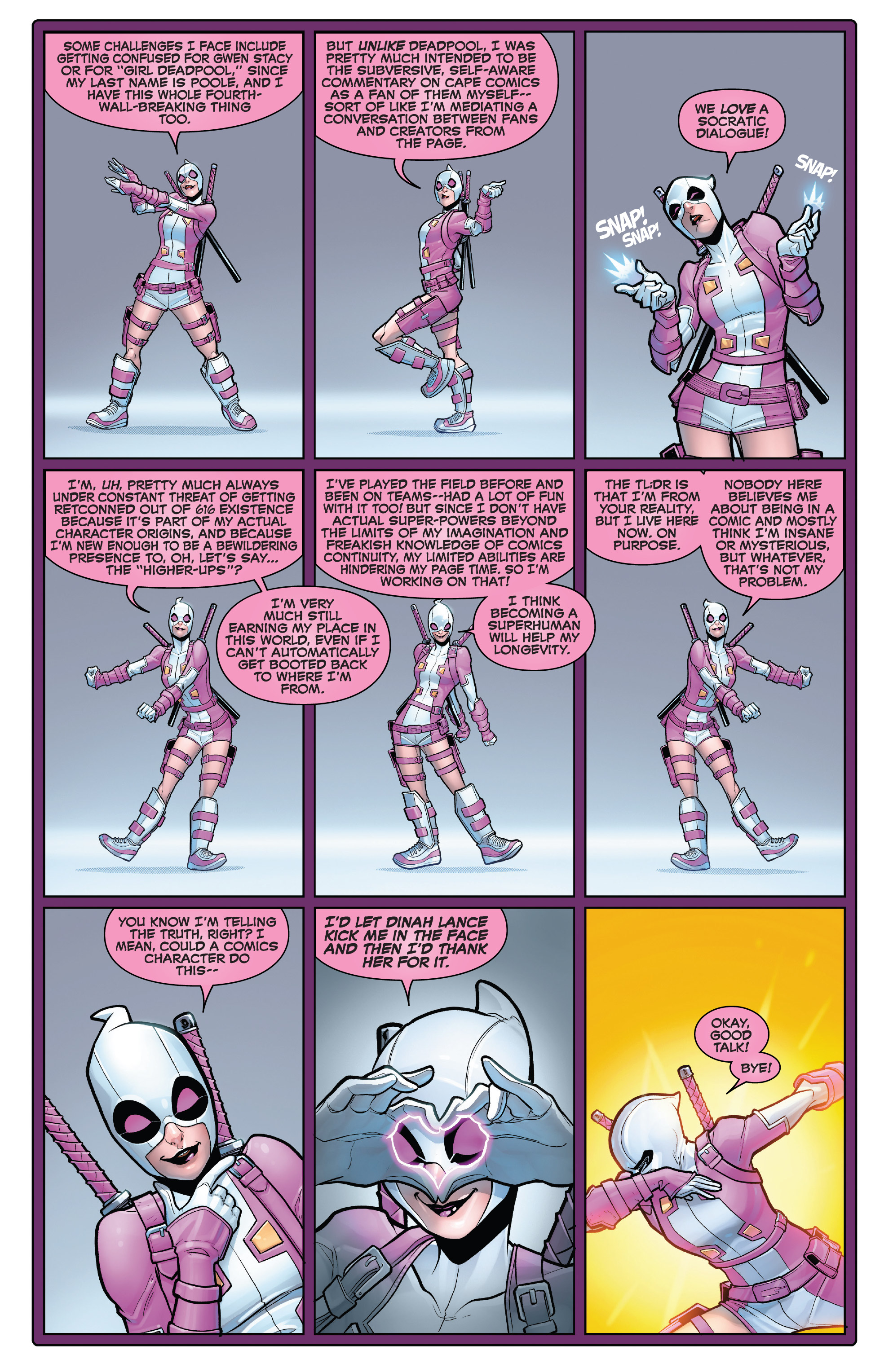 Read online Gwenpool Strikes Back comic -  Issue #1 - 4