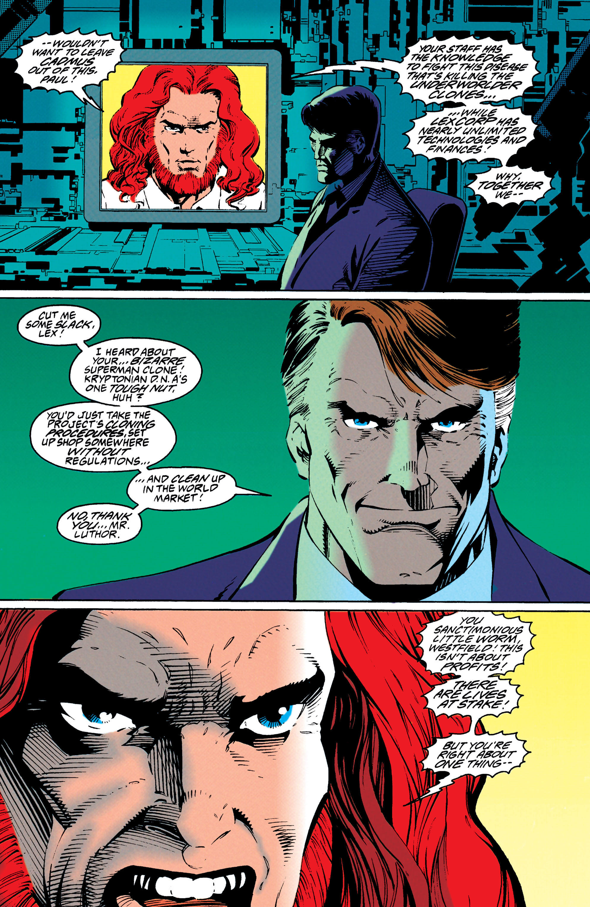 Read online Adventures of Superman (1987) comic -  Issue #511 - 9