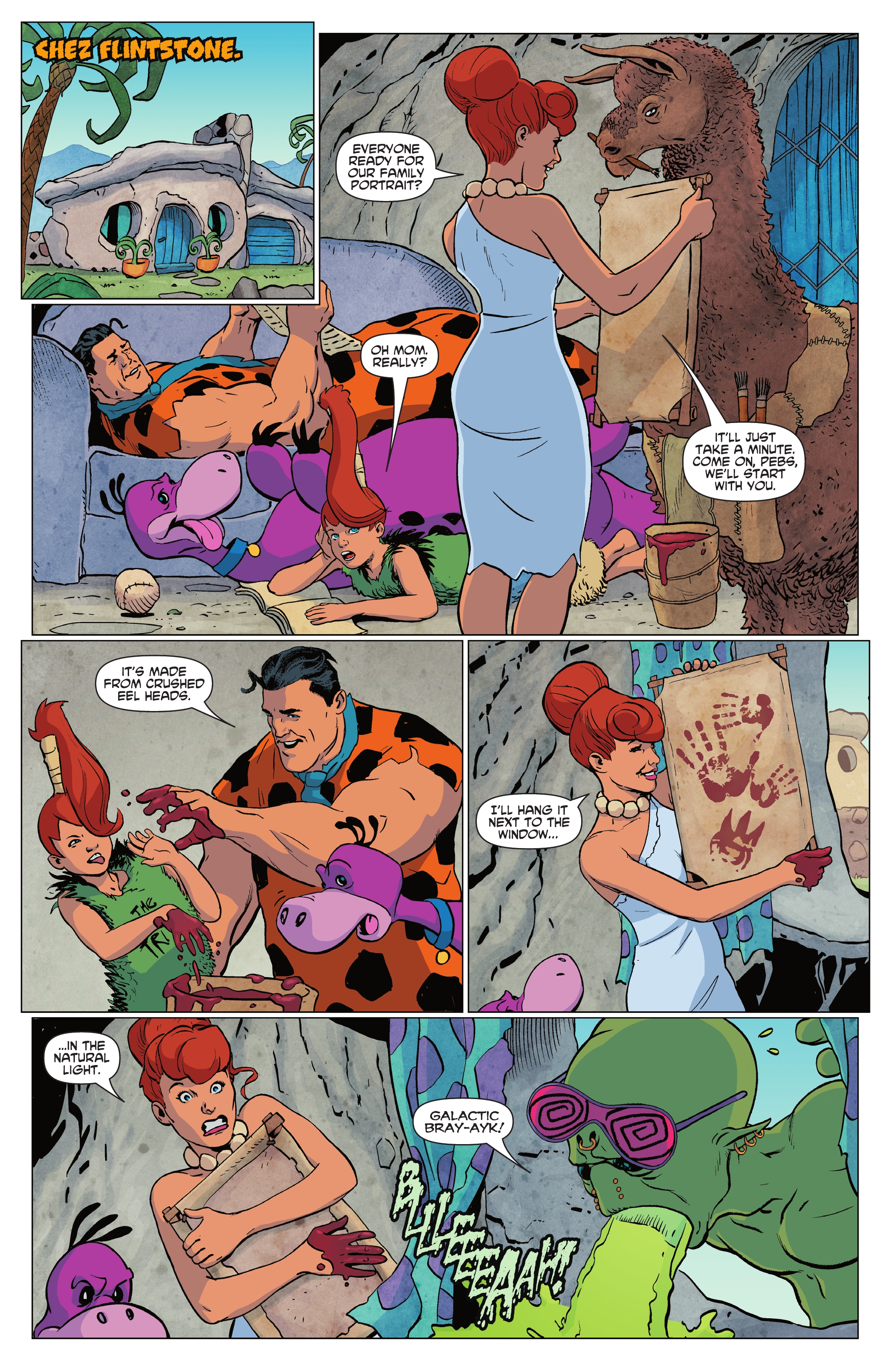 Read online The Flintstones comic -  Issue # (2016) _The Deluxe Edition (Part 1) - 71