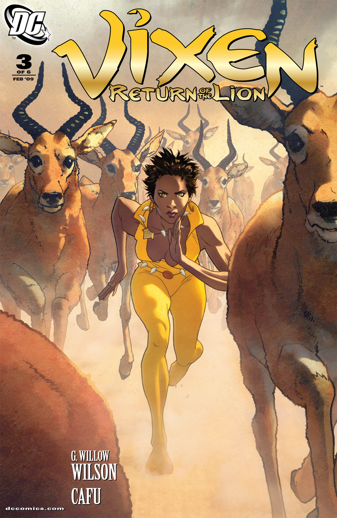 Read online Vixen: Return of the Lion comic -  Issue #3 - 1
