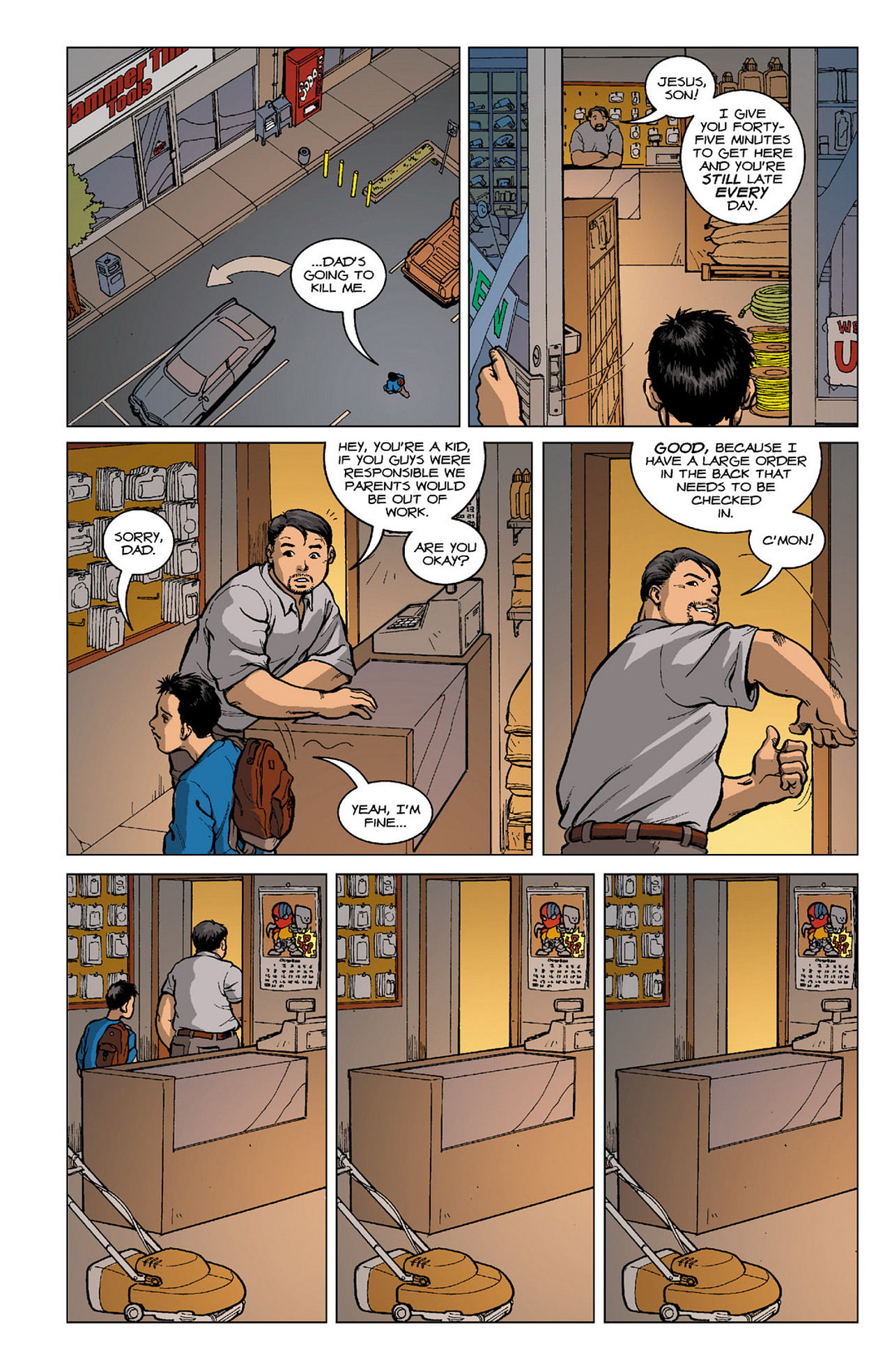 Read online Tech Jacket (2002) comic -  Issue # TPB 1 - 19