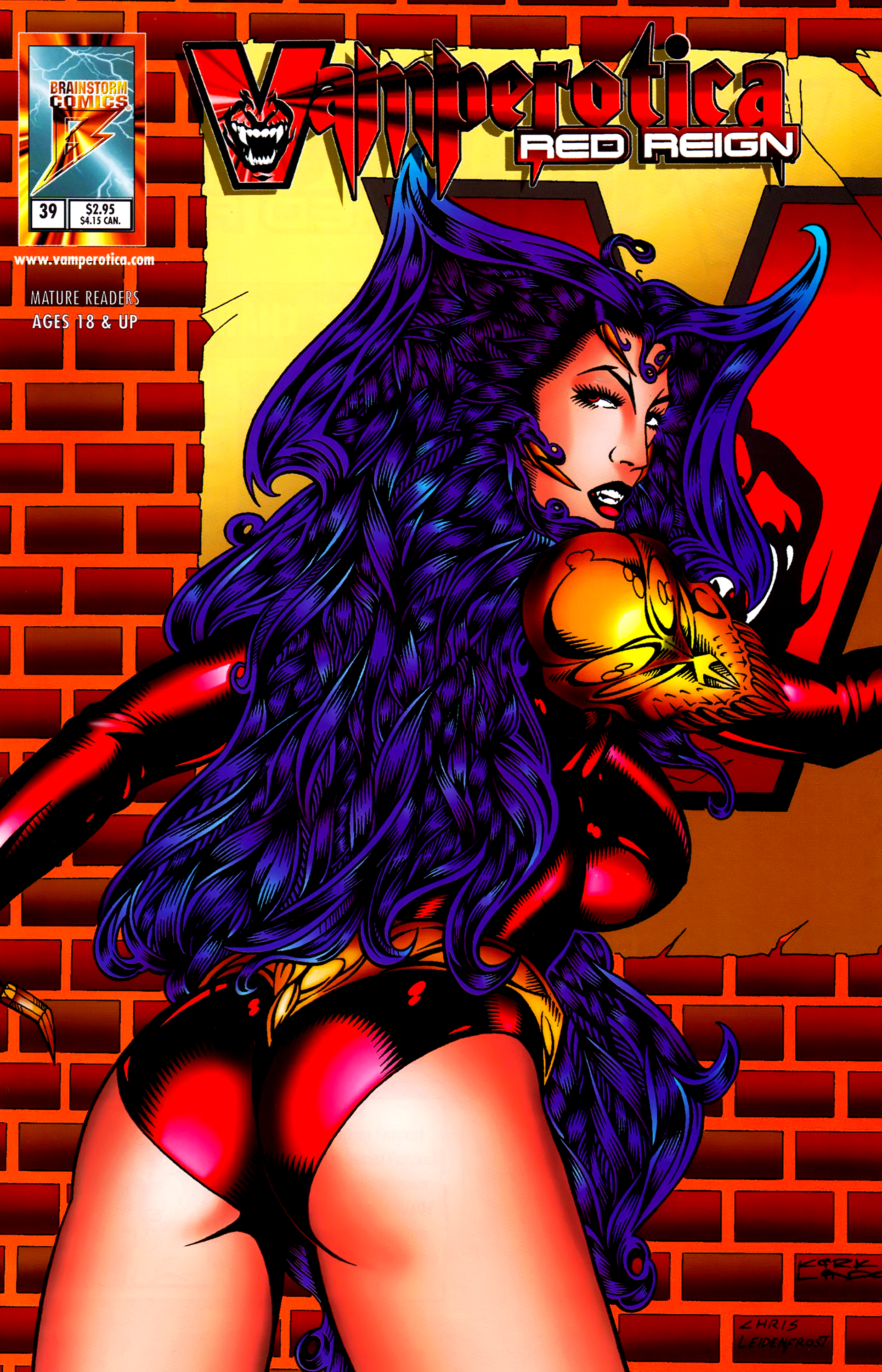 Read online Vamperotica comic -  Issue #39 - 1