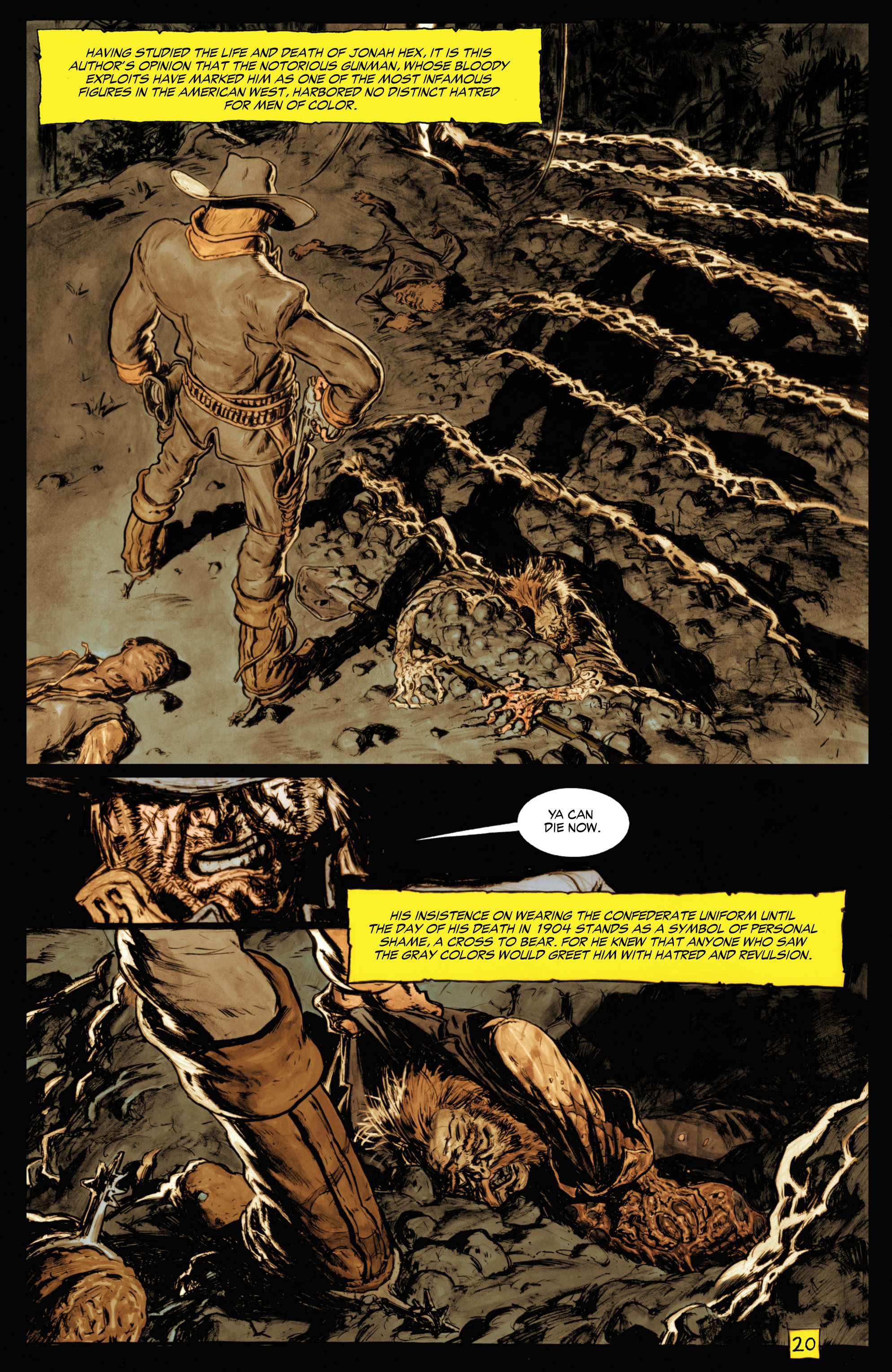 Read online Jonah Hex (2006) comic -  Issue #36 - 21
