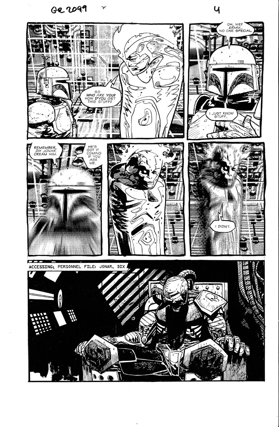 Read online Ghost Rider 2099: Daddy Dearest comic -  Issue # Full - 4